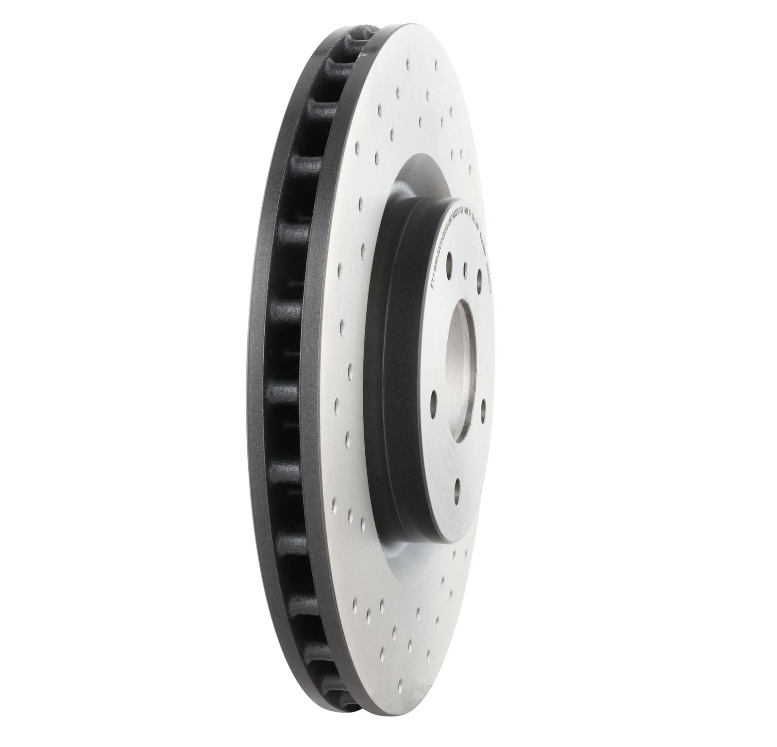 XTRA Drilled Front Disc Brake Rotor - 09.8485.1X_25