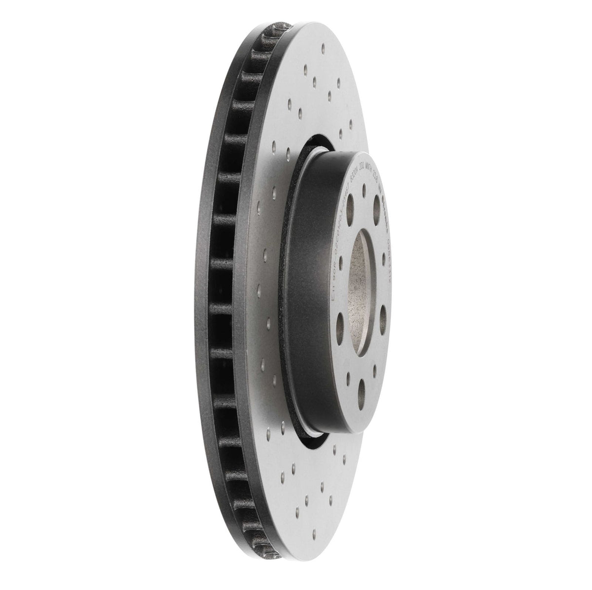 XTRA Drilled Front Disc Brake Rotor - 09.8633.1X_26