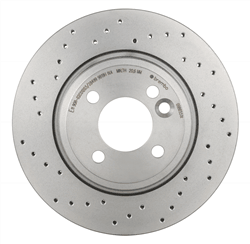 XTRA Drilled Front Disc Brake Rotor - 09.8655.1X_06