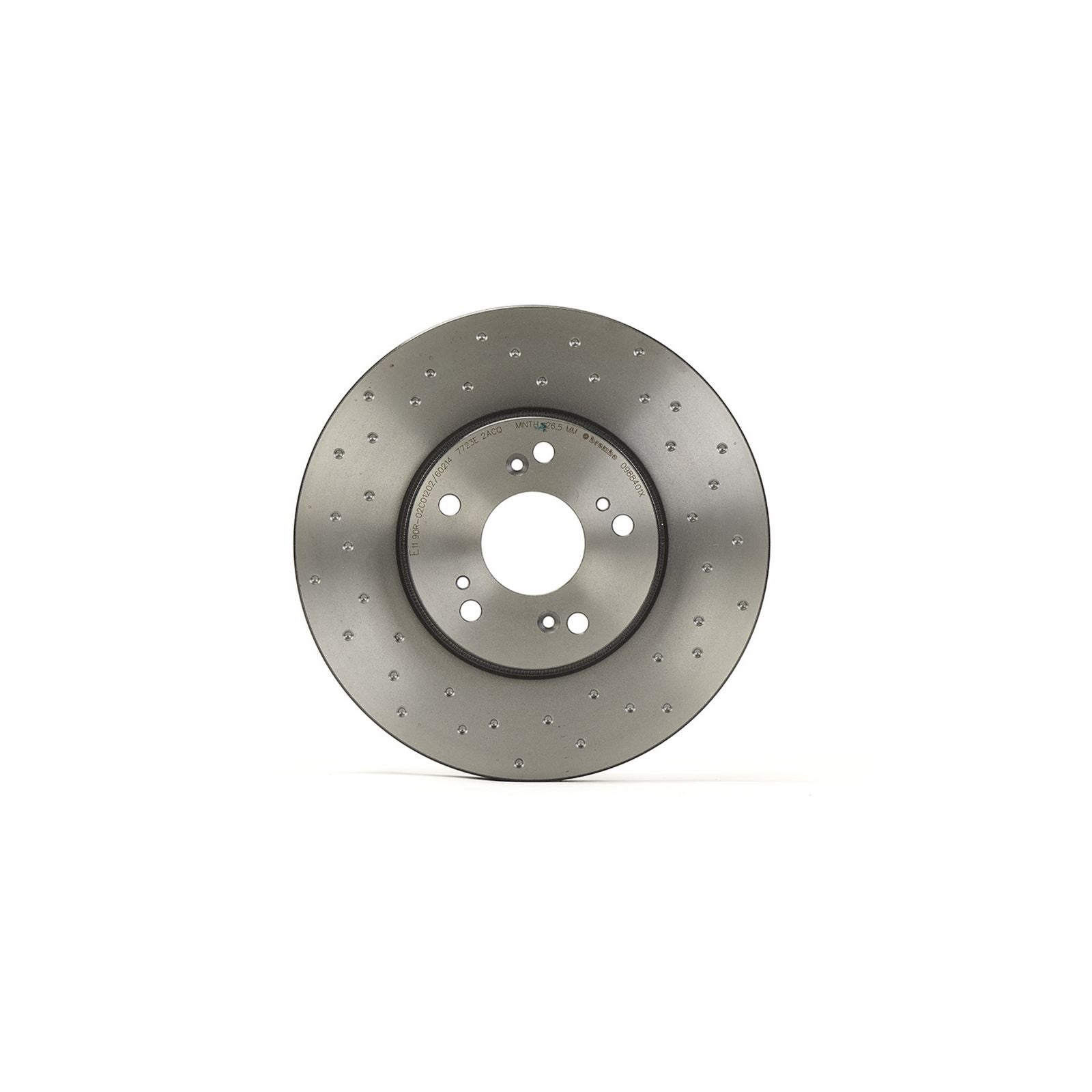 XTRA Drilled Front Disc Brake Rotor - 09.8840.1X_02