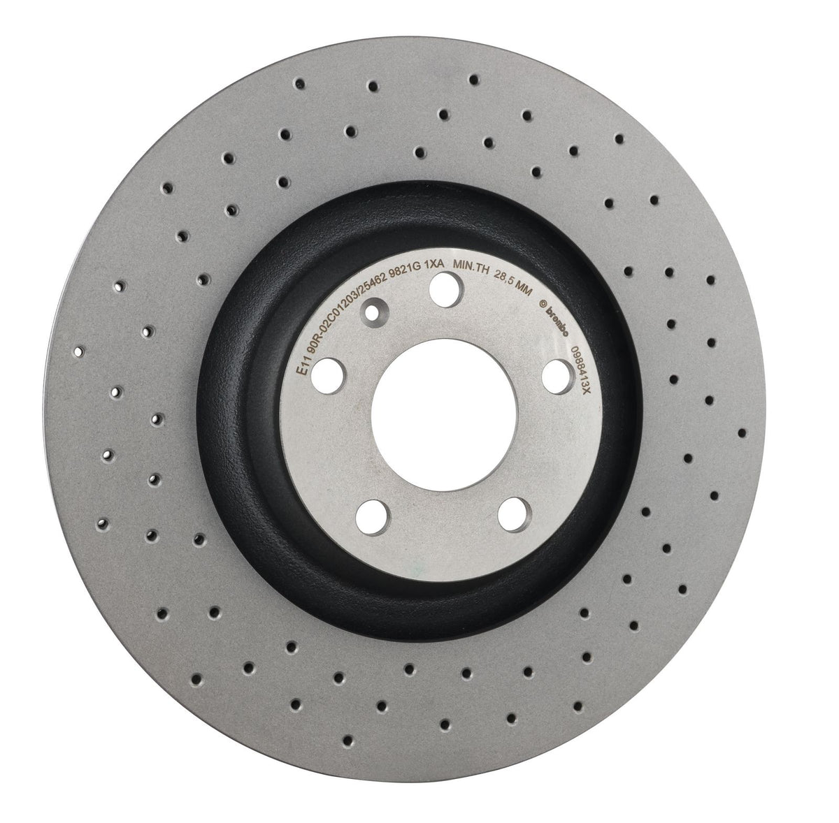 XTRA Drilled Front Disc Brake Rotor - 09.8841.3X_30