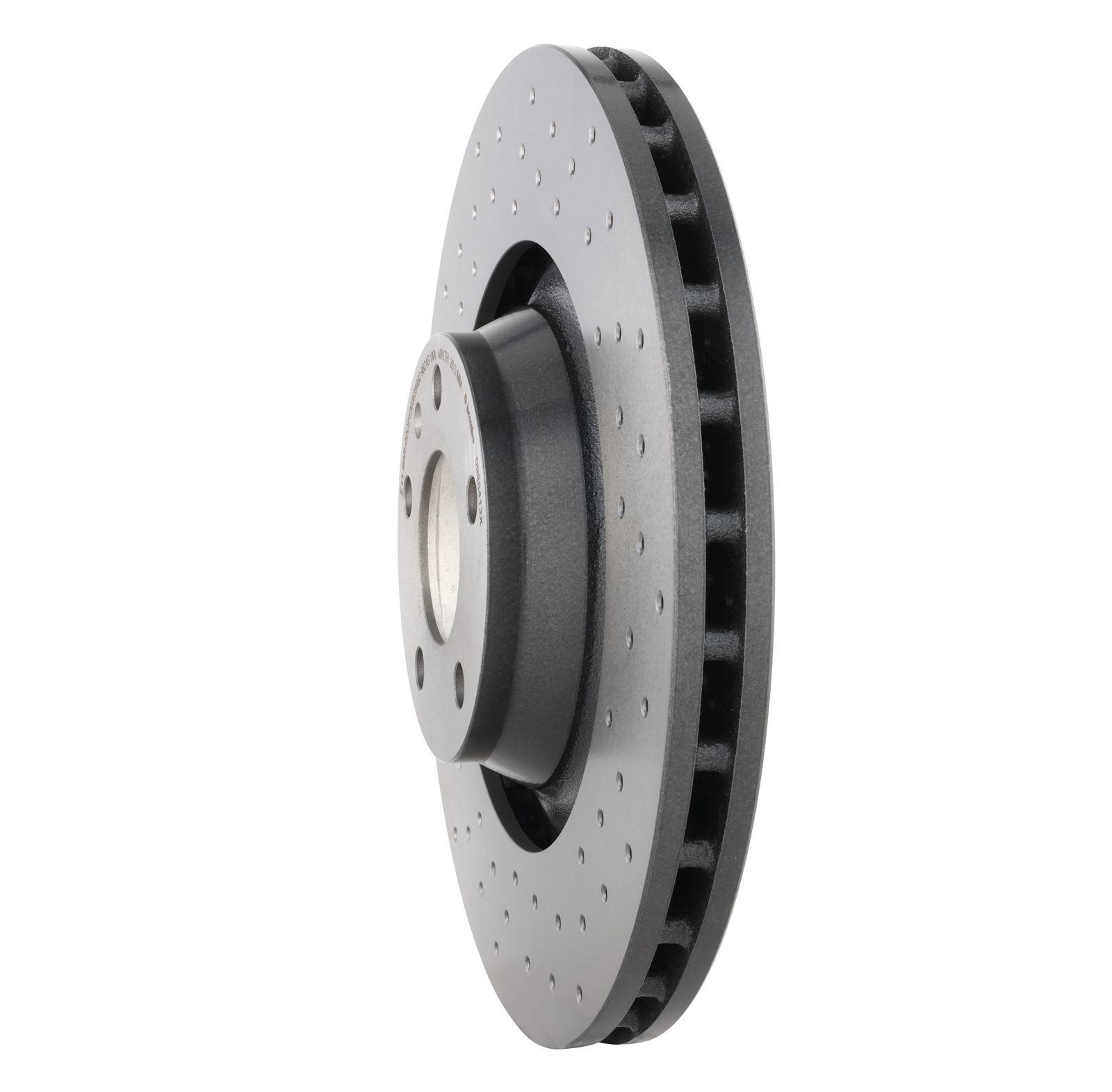 XTRA Drilled Front Disc Brake Rotor - 09.8841.3X_12