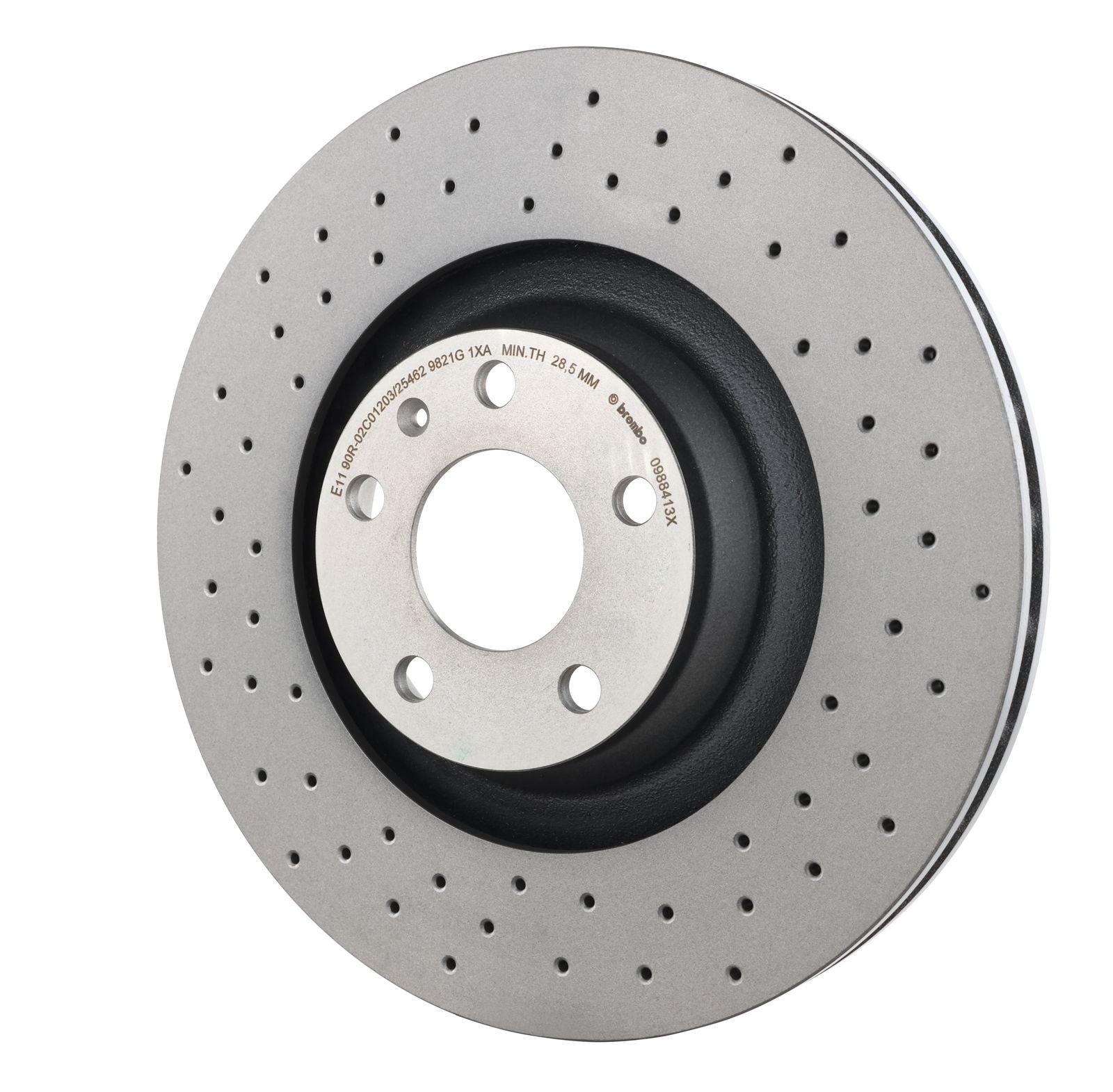 XTRA Drilled Front Disc Brake Rotor - 09.8841.3X_09