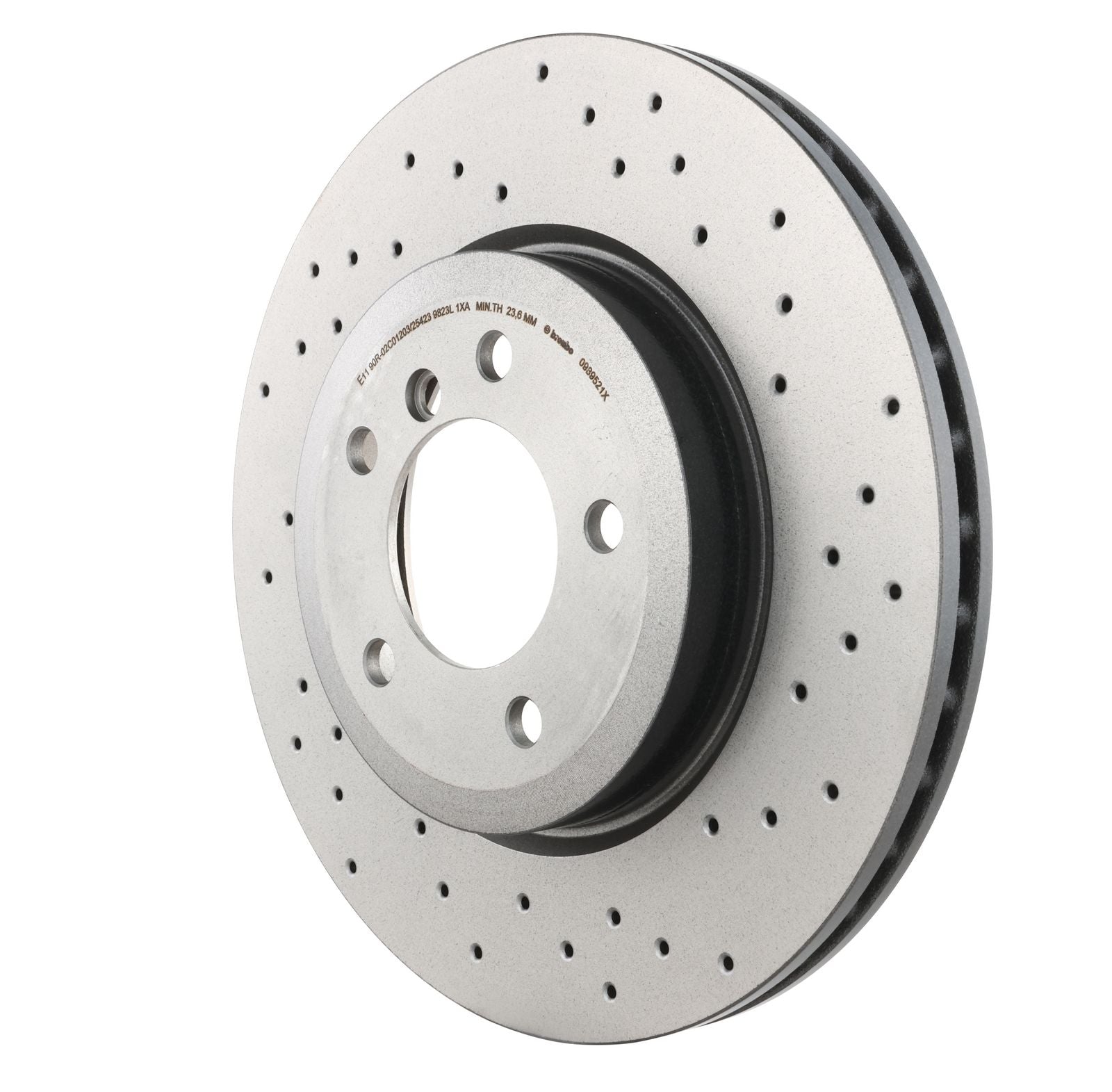 XTRA Drilled Front Disc Brake Rotor - 09.8952.1X_09