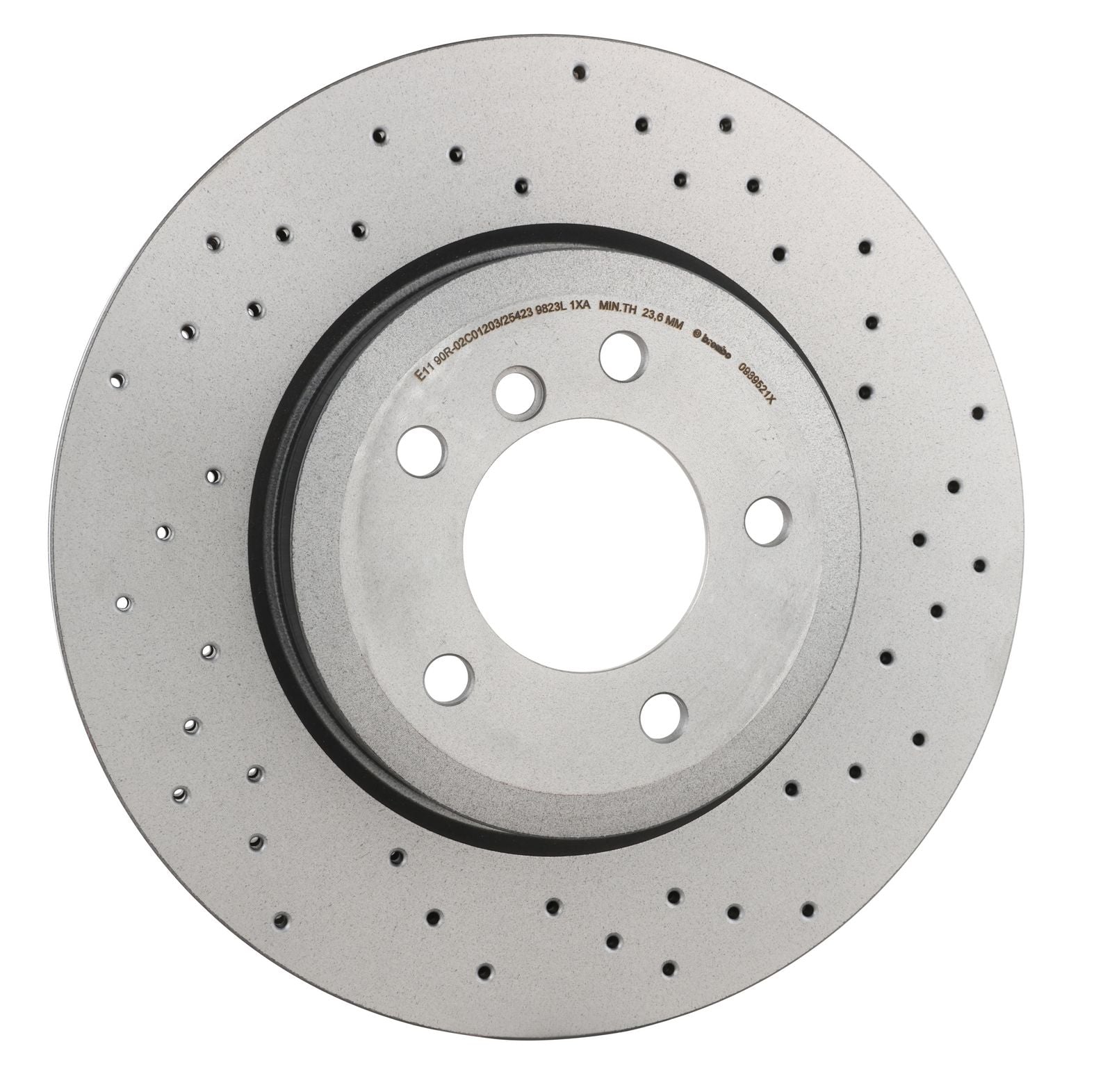 XTRA Drilled Front Disc Brake Rotor - 09.8952.1X_29