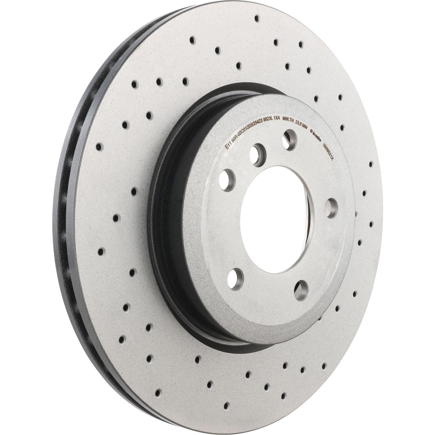XTRA Drilled Front Disc Brake Rotor - 09.8952.1X_01
