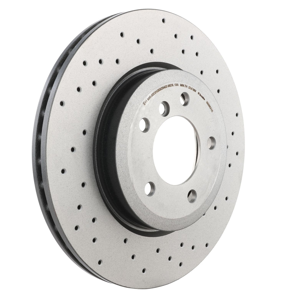 XTRA Drilled Front Disc Brake Rotor - 09.8952.1X_27