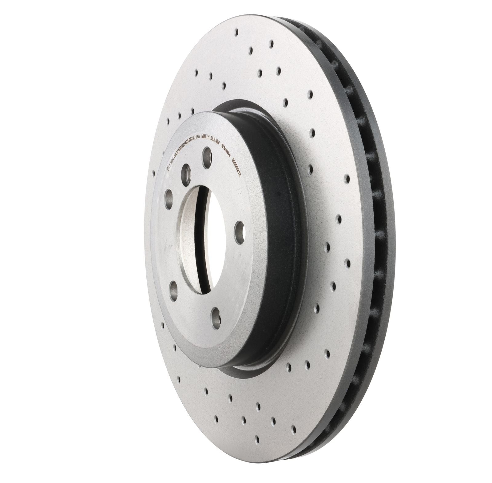XTRA Drilled Front Disc Brake Rotor - 09.8952.1X_10