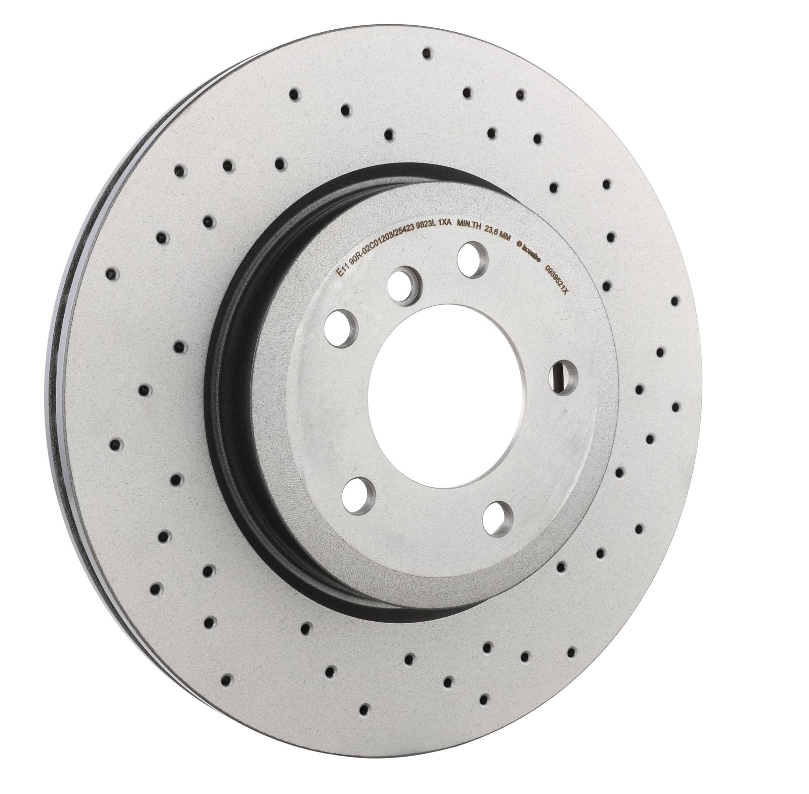 XTRA Drilled Front Disc Brake Rotor - 09.8952.1X_28