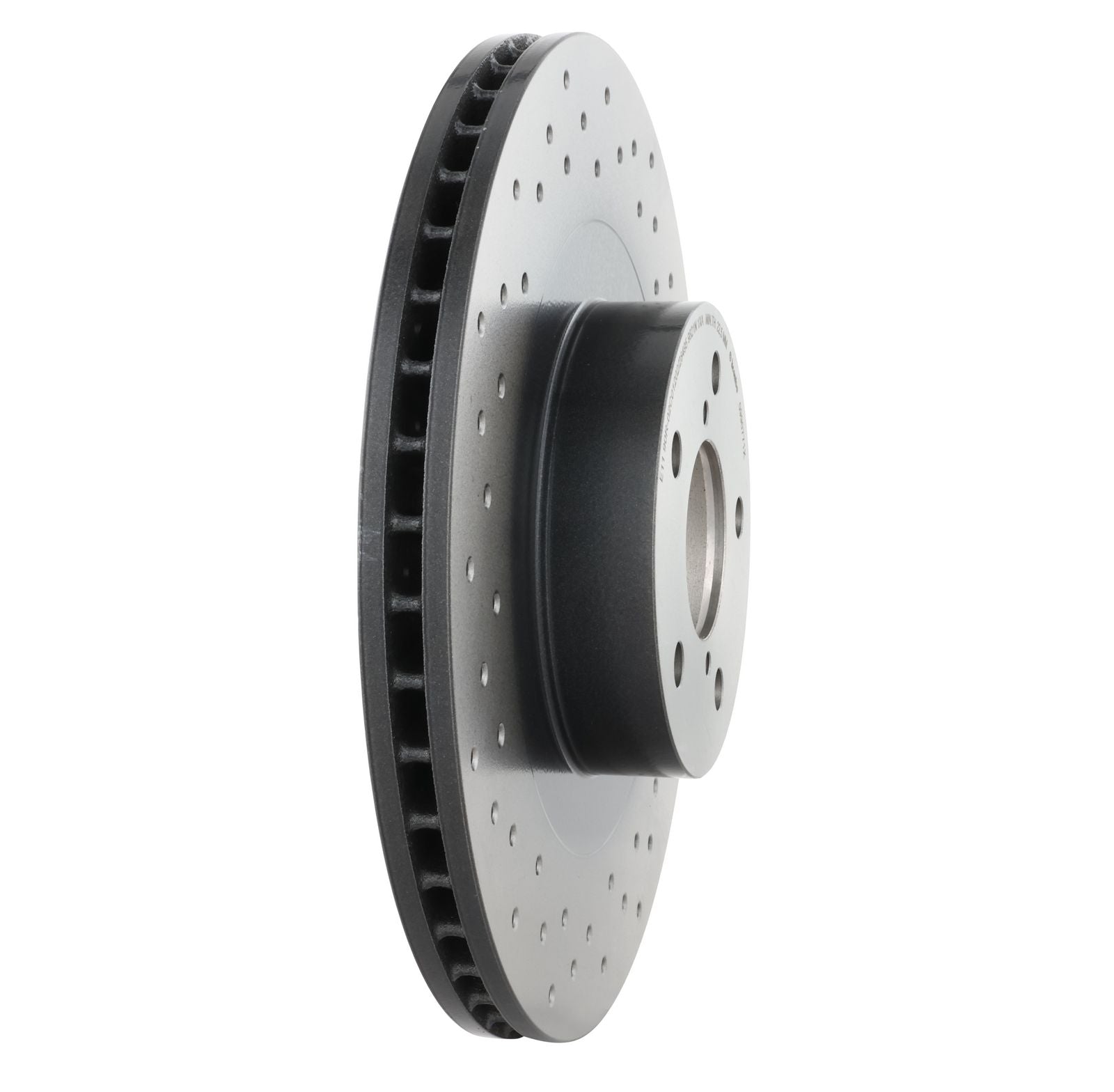 XTRA Drilled Front Disc Brake Rotor - 09.9077.1X_25