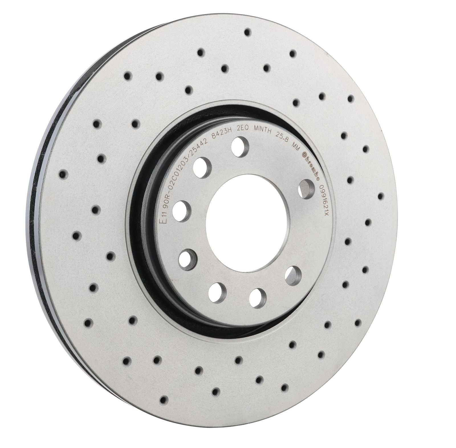 XTRA Drilled Front Disc Brake Rotor - 09.9162.1X_29