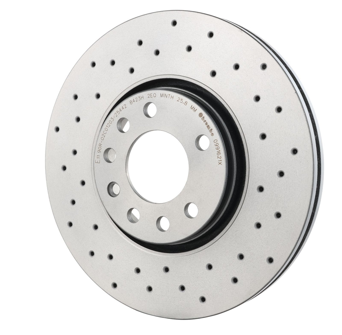 XTRA Drilled Front Disc Brake Rotor - 09.9162.1X_09