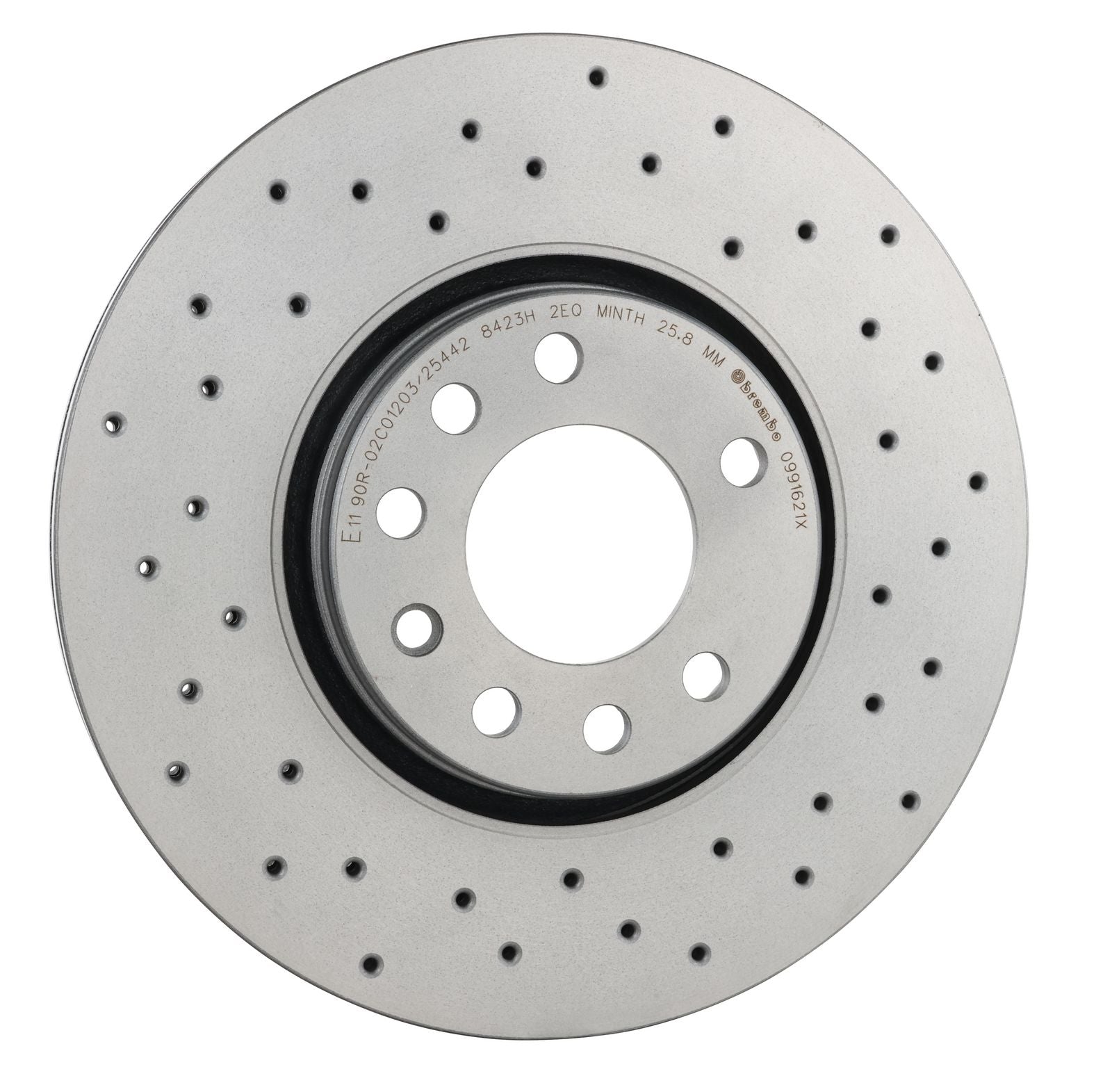 XTRA Drilled Front Disc Brake Rotor - 09.9162.1X_30