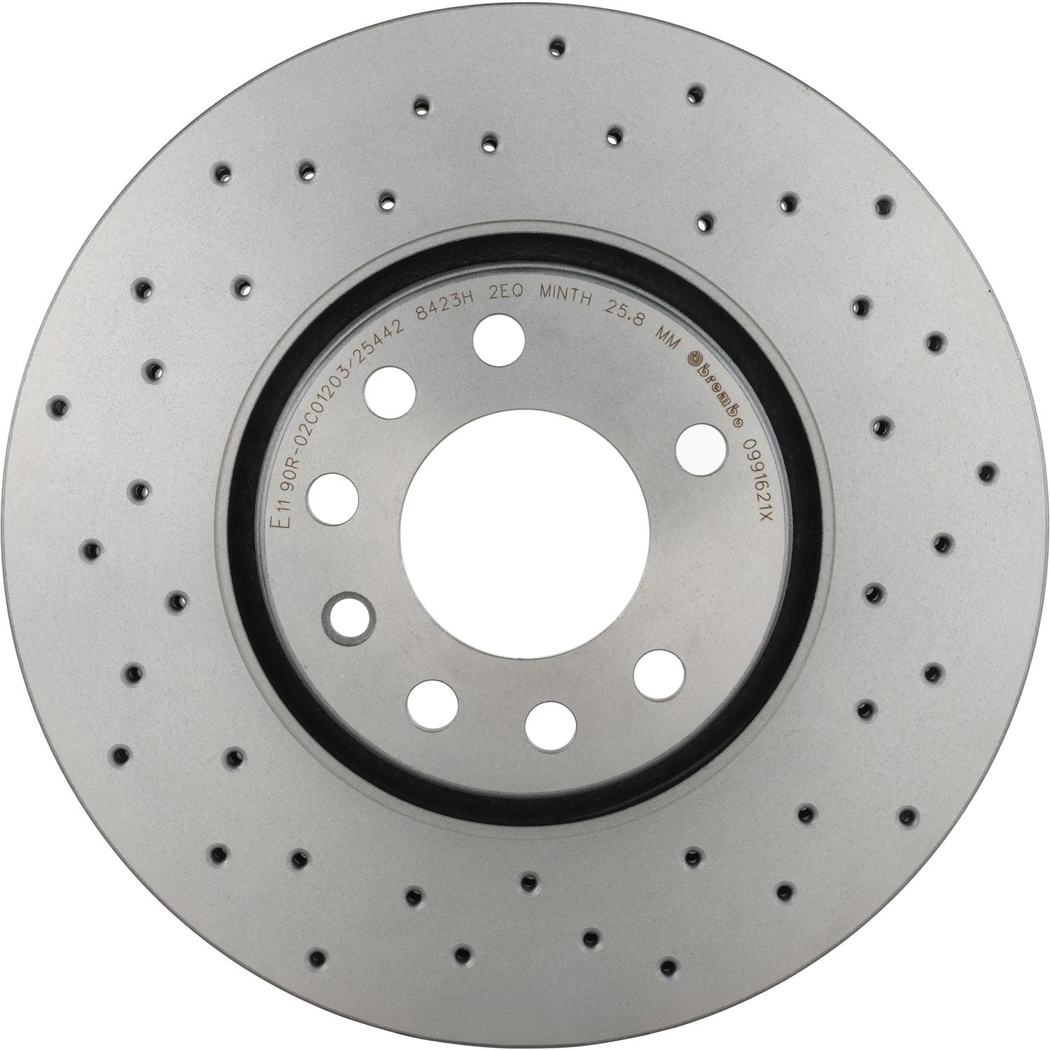 XTRA Drilled Front Disc Brake Rotor - 09.9162.1X_02