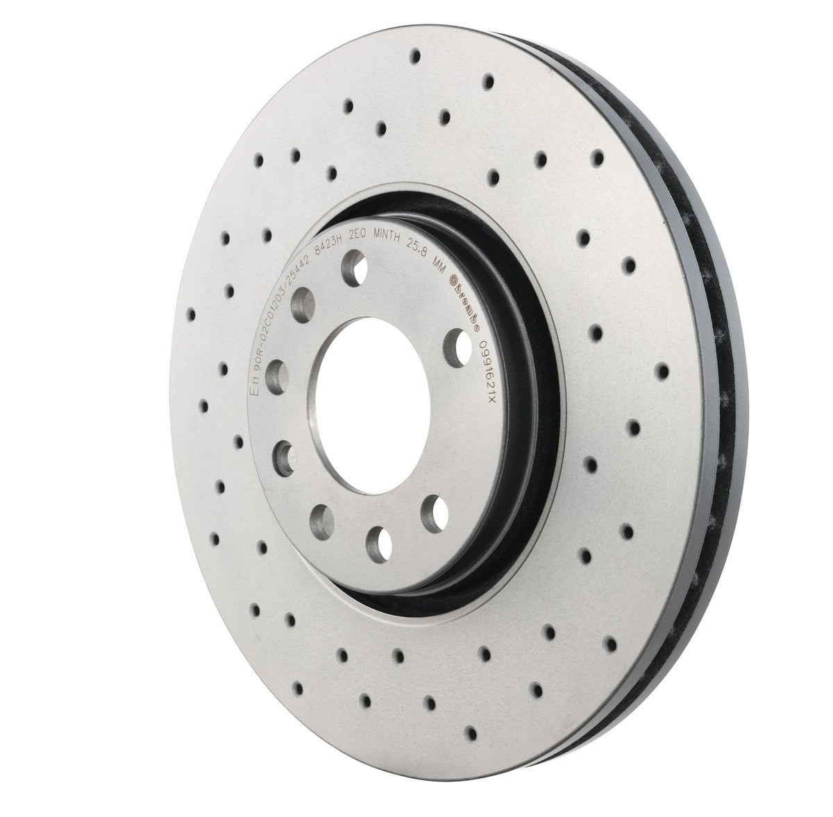 XTRA Drilled Front Disc Brake Rotor - 09.9162.1X_10