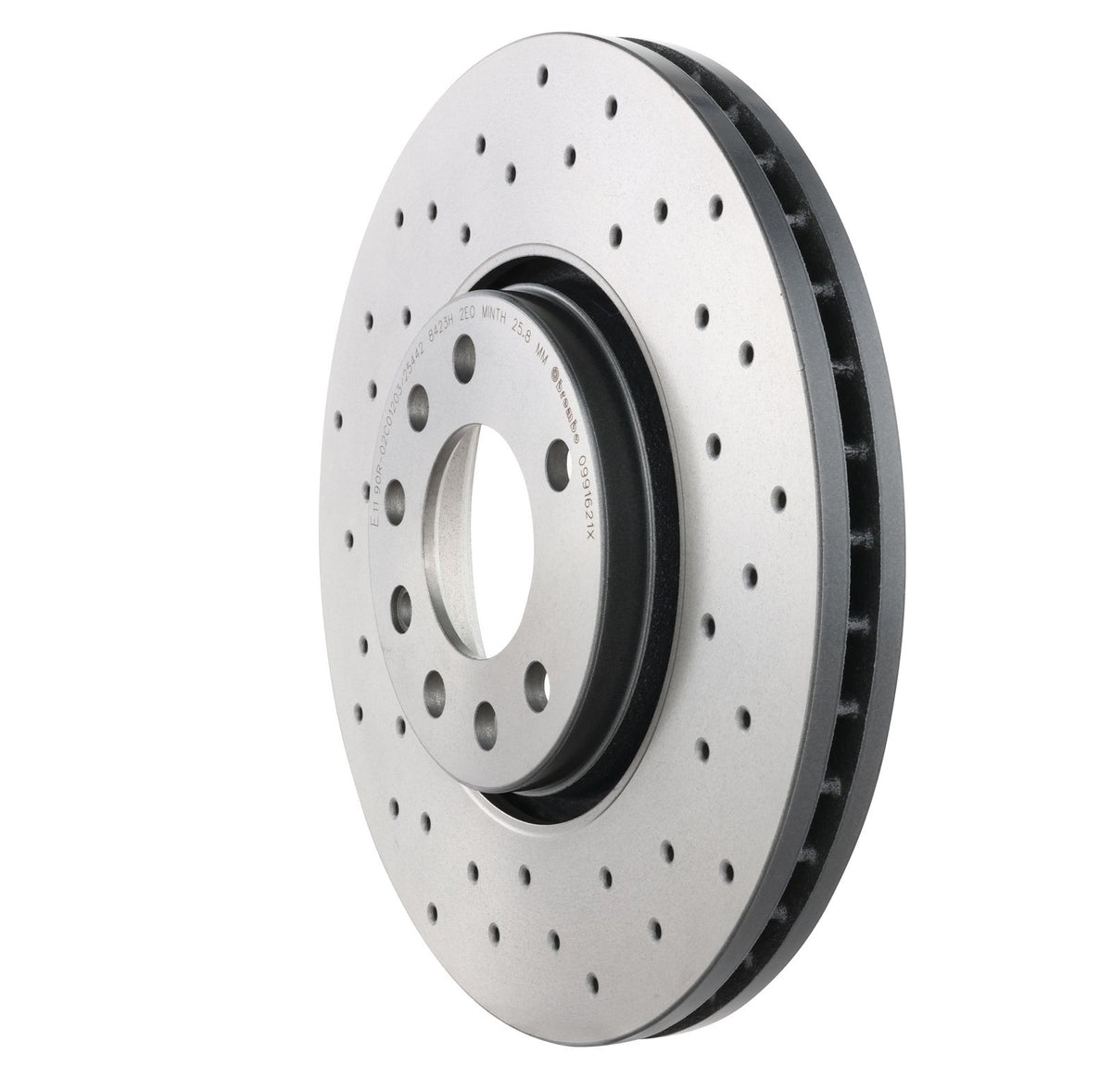 XTRA Drilled Front Disc Brake Rotor - 09.9162.1X_11