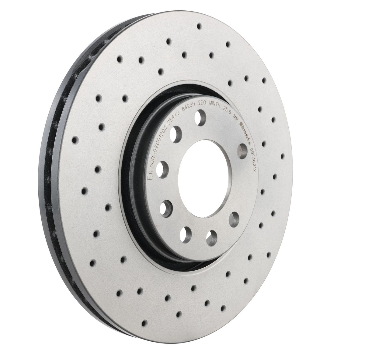 XTRA Drilled Front Disc Brake Rotor - 09.9162.1X_28