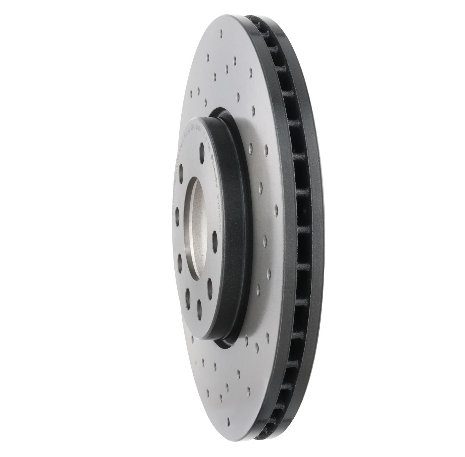 XTRA Drilled Front Disc Brake Rotor - 09.9165.1X_12