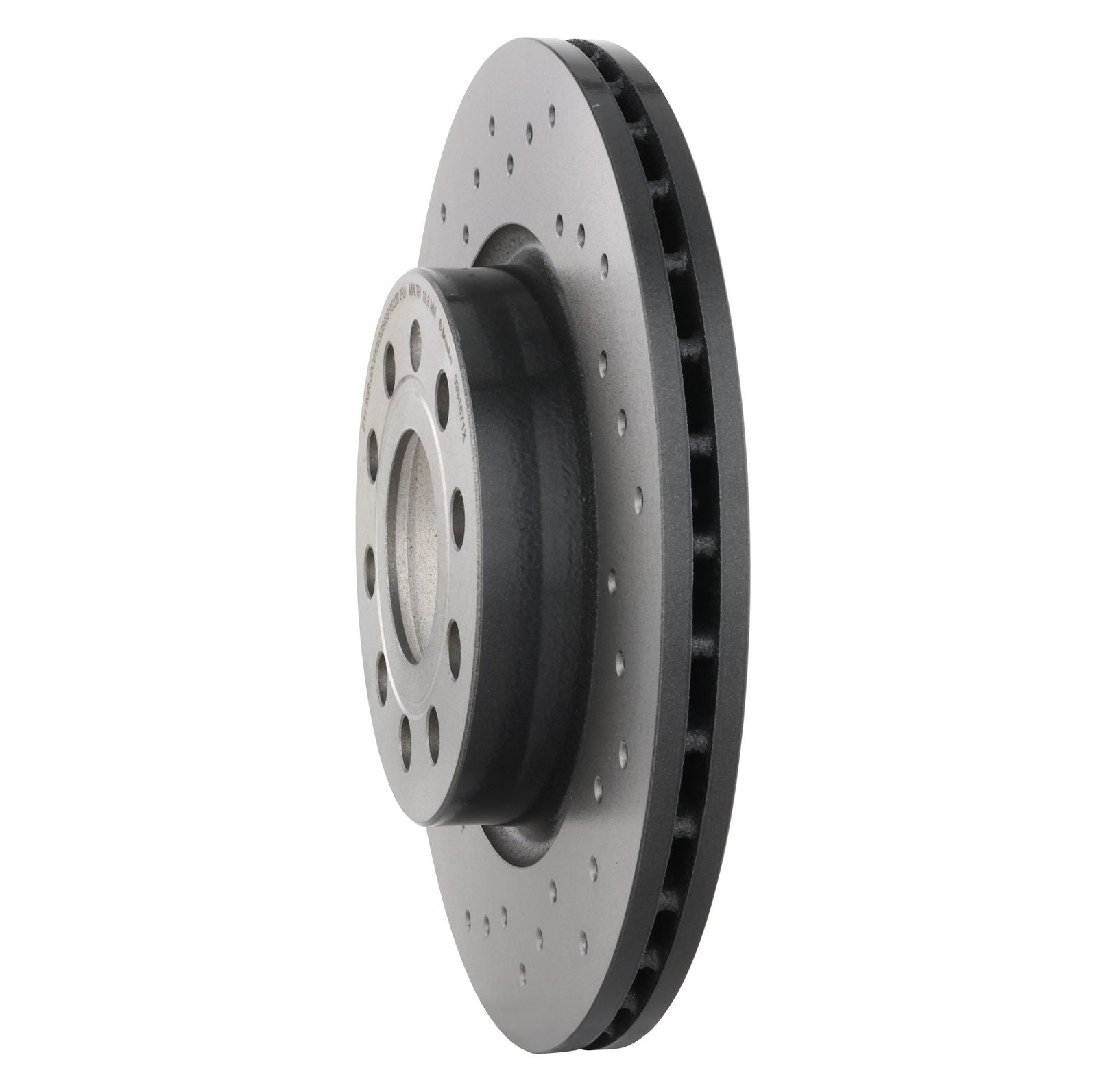 XTRA Drilled Front Disc Brake Rotor - 09.9167.1X_13