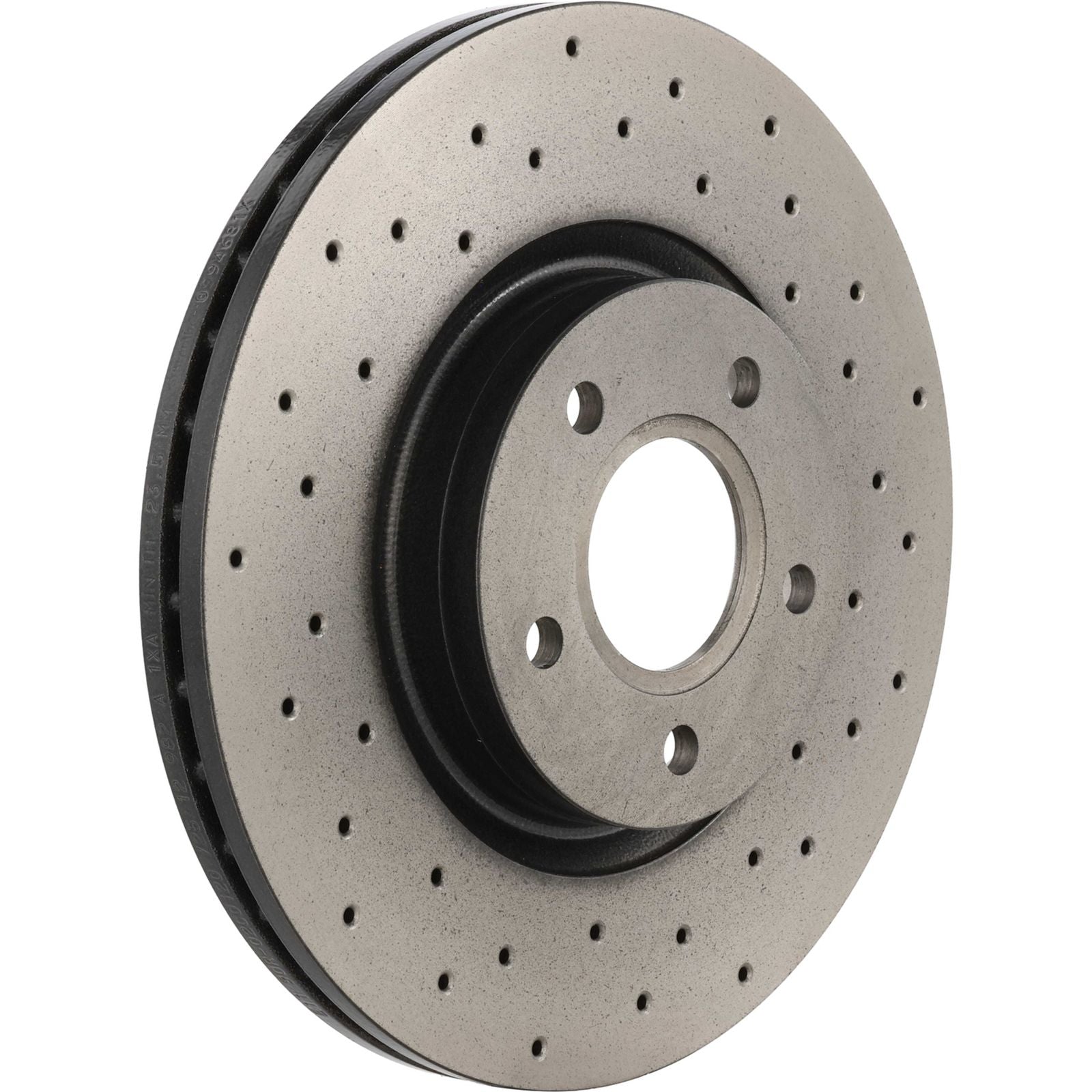 XTRA Drilled Front Disc Brake Rotor - 09.9468.1X_01
