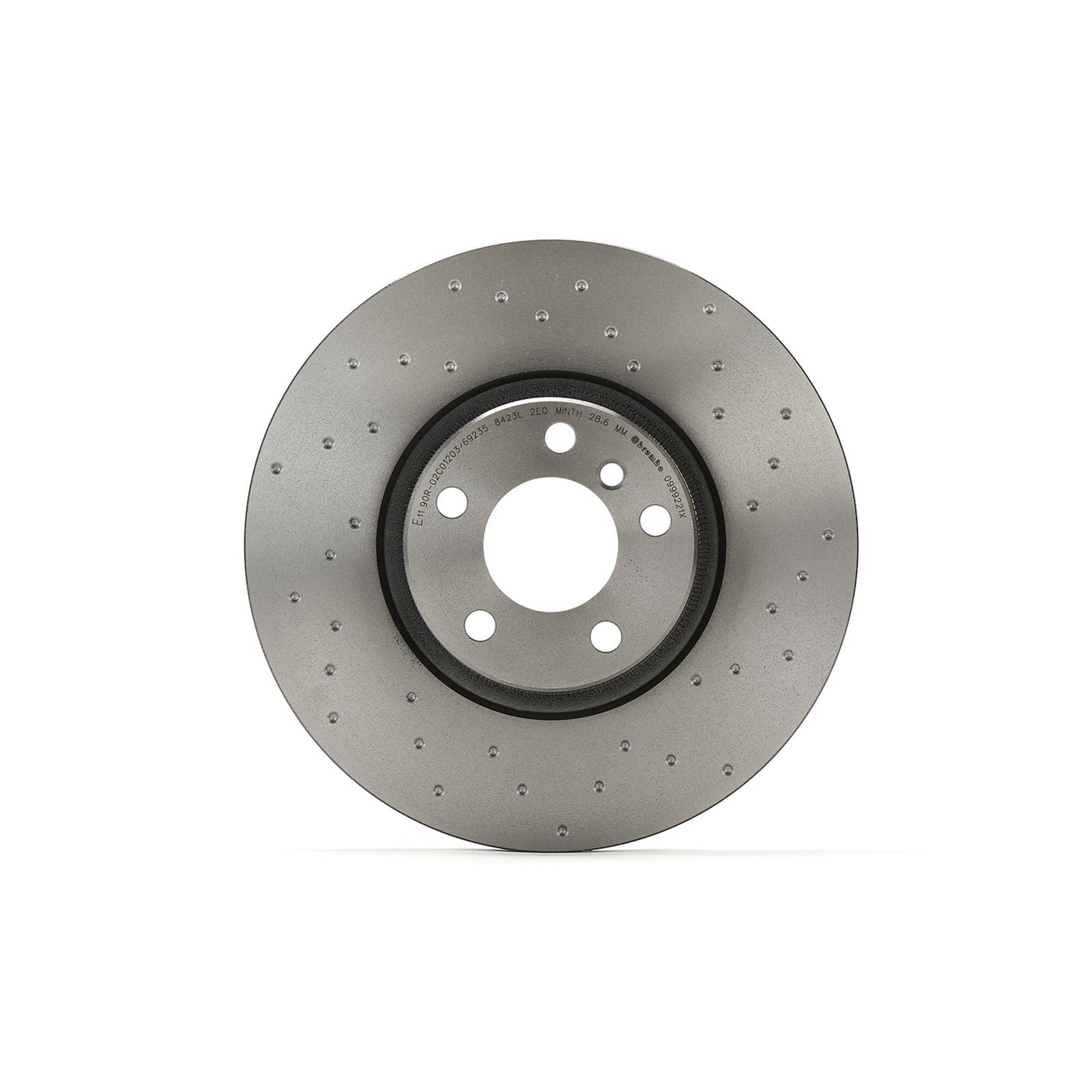 XTRA Drilled Front Disc Brake Rotor - 09.9922.1X_03