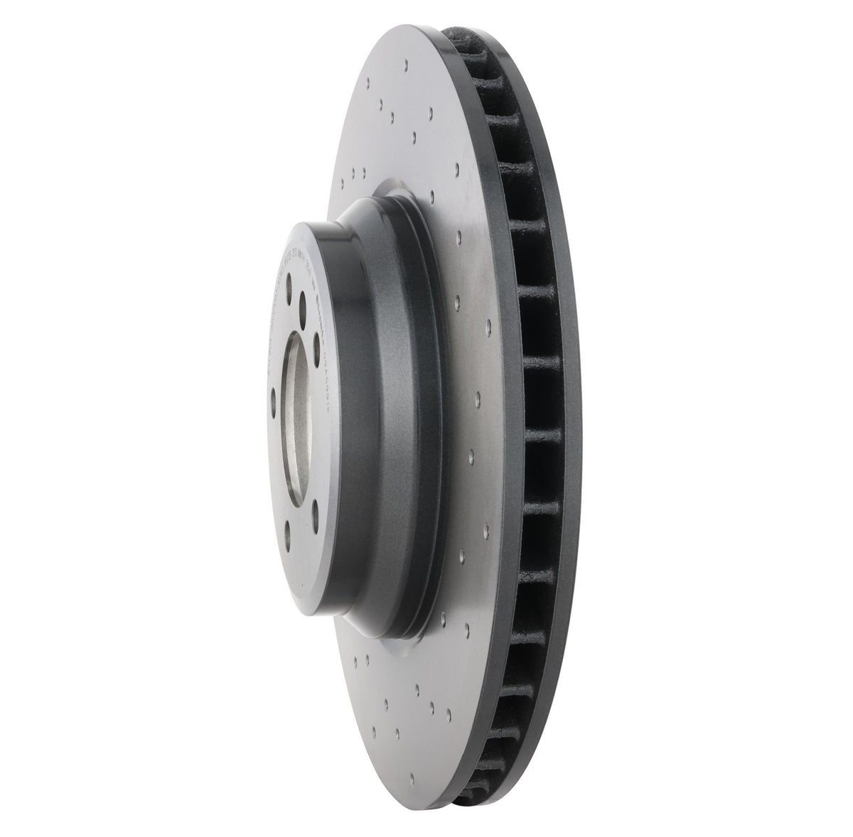 XTRA Drilled Front Disc Brake Rotor - 09.A599.1X_12