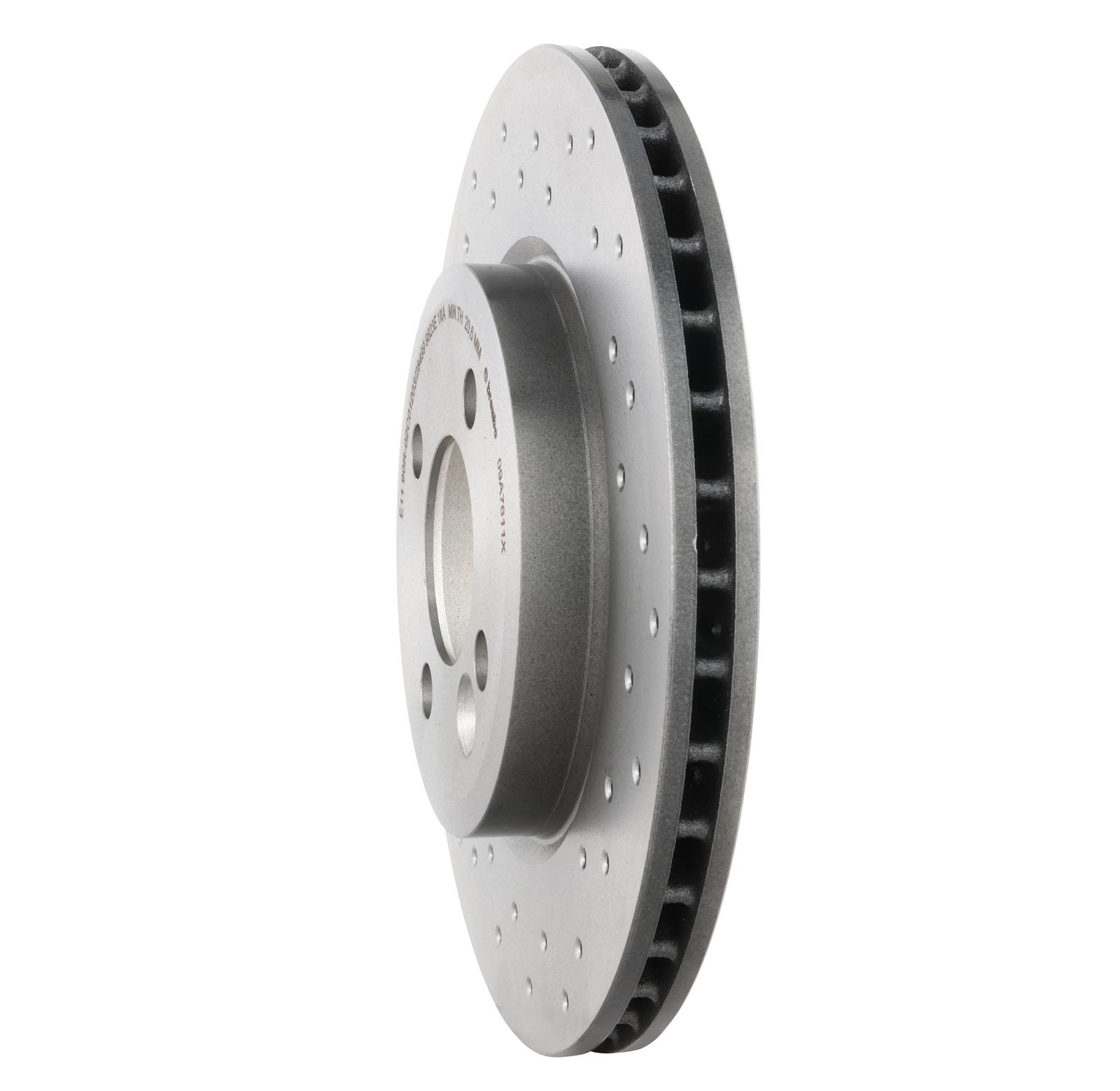 XTRA Drilled Front Disc Brake Rotor - 09.A761.1X_07