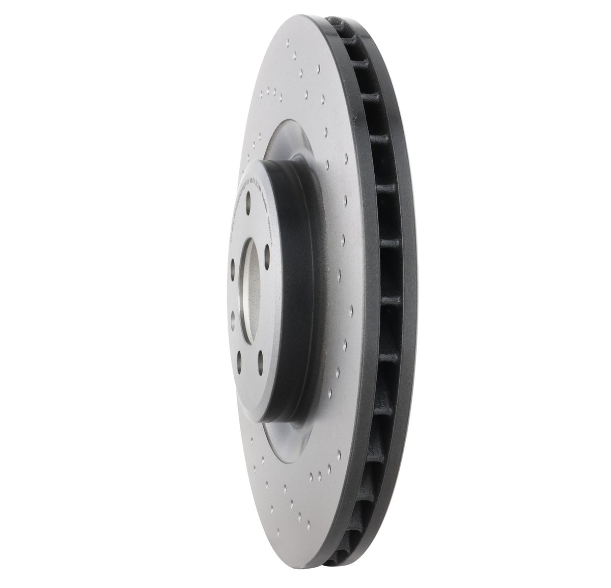 XTRA Drilled Front Disc Brake Rotor - 09.B039.1X_06