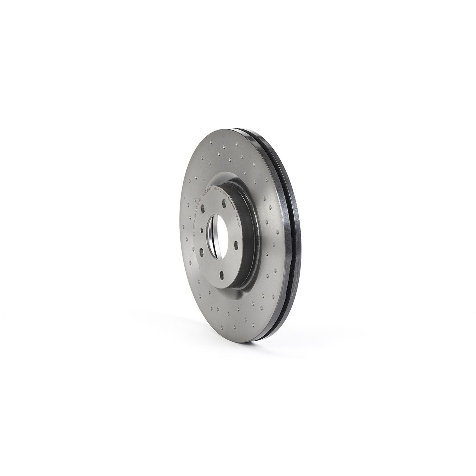 XTRA Drilled Front Disc Brake Rotor - 09.B266.1X_03