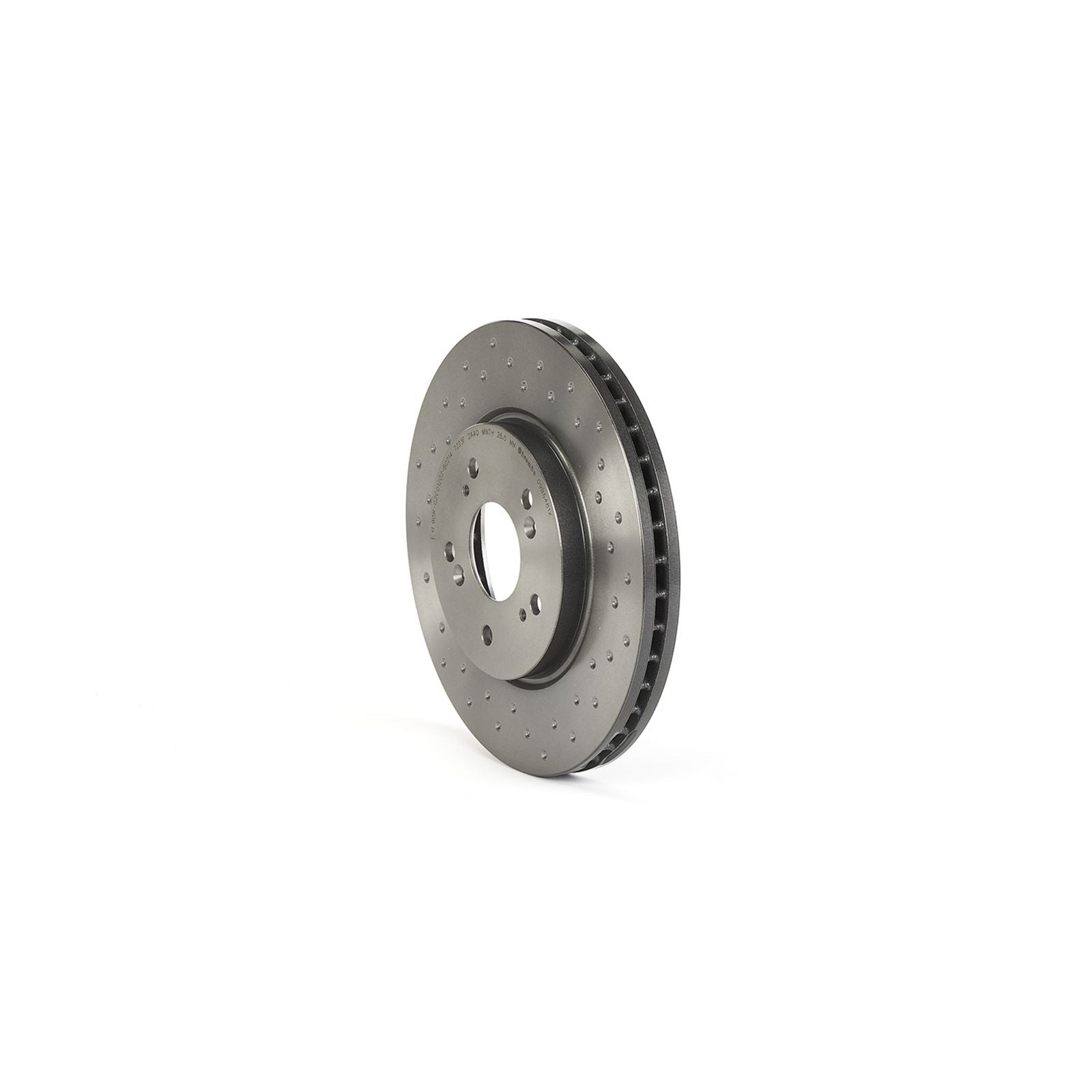 XTRA Drilled Front Disc Brake Rotor - 09.B648.1X_03