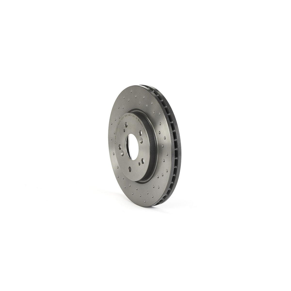 XTRA Drilled Front Disc Brake Rotor - 09.B648.1X_03