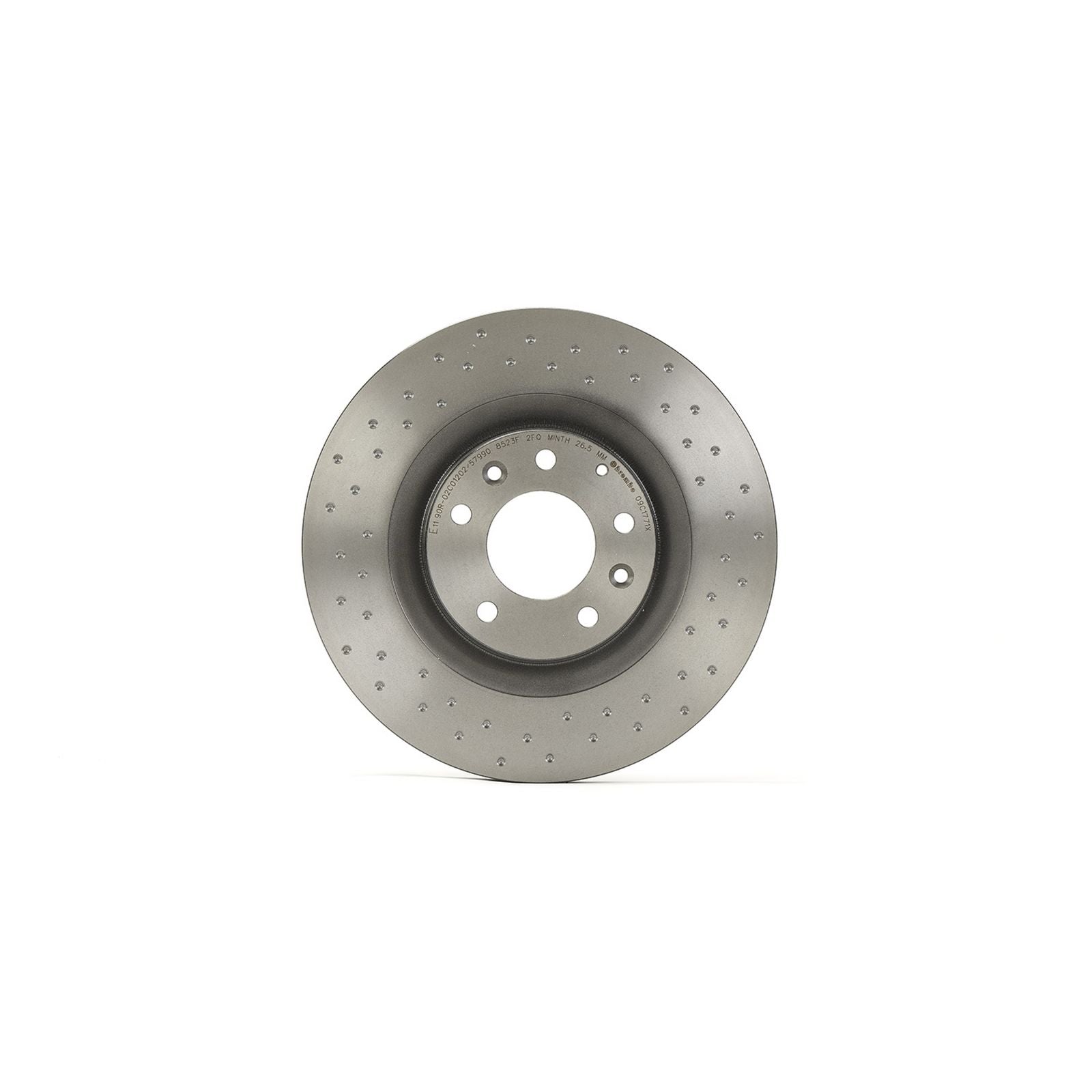 XTRA Drilled Front Disc Brake Rotor - 09.C177.1X_03