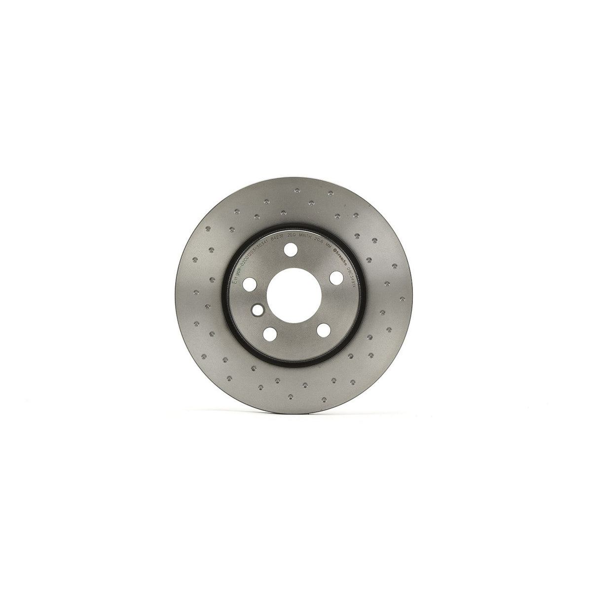 XTRA Drilled Front Disc Brake Rotor - 09.C349.1X_01
