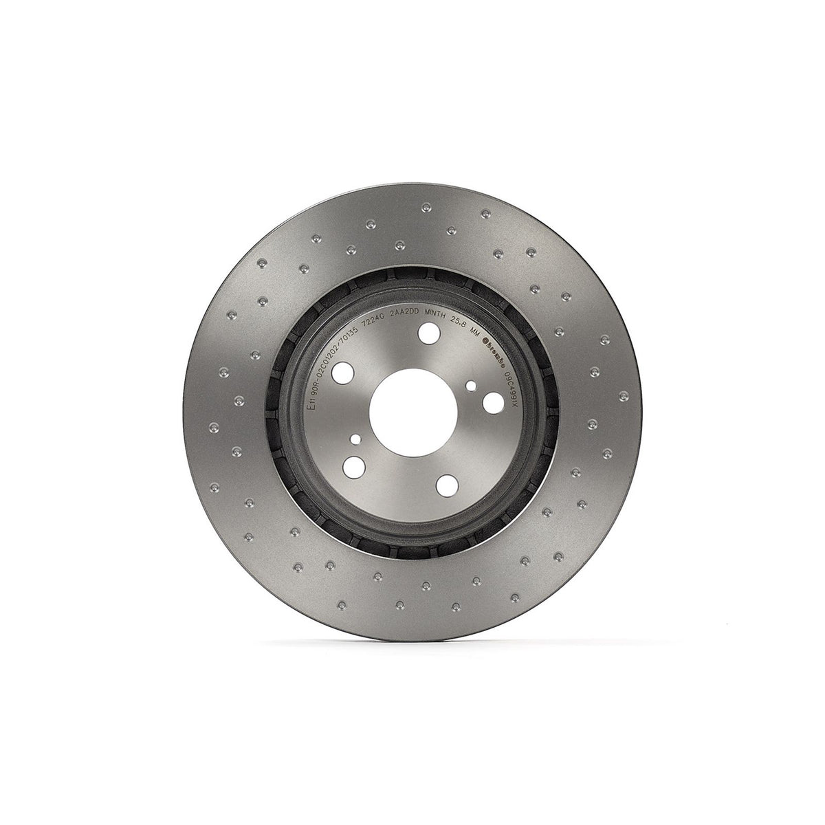 XTRA Drilled Front Disc Brake Rotor - 09.C499.1X_02