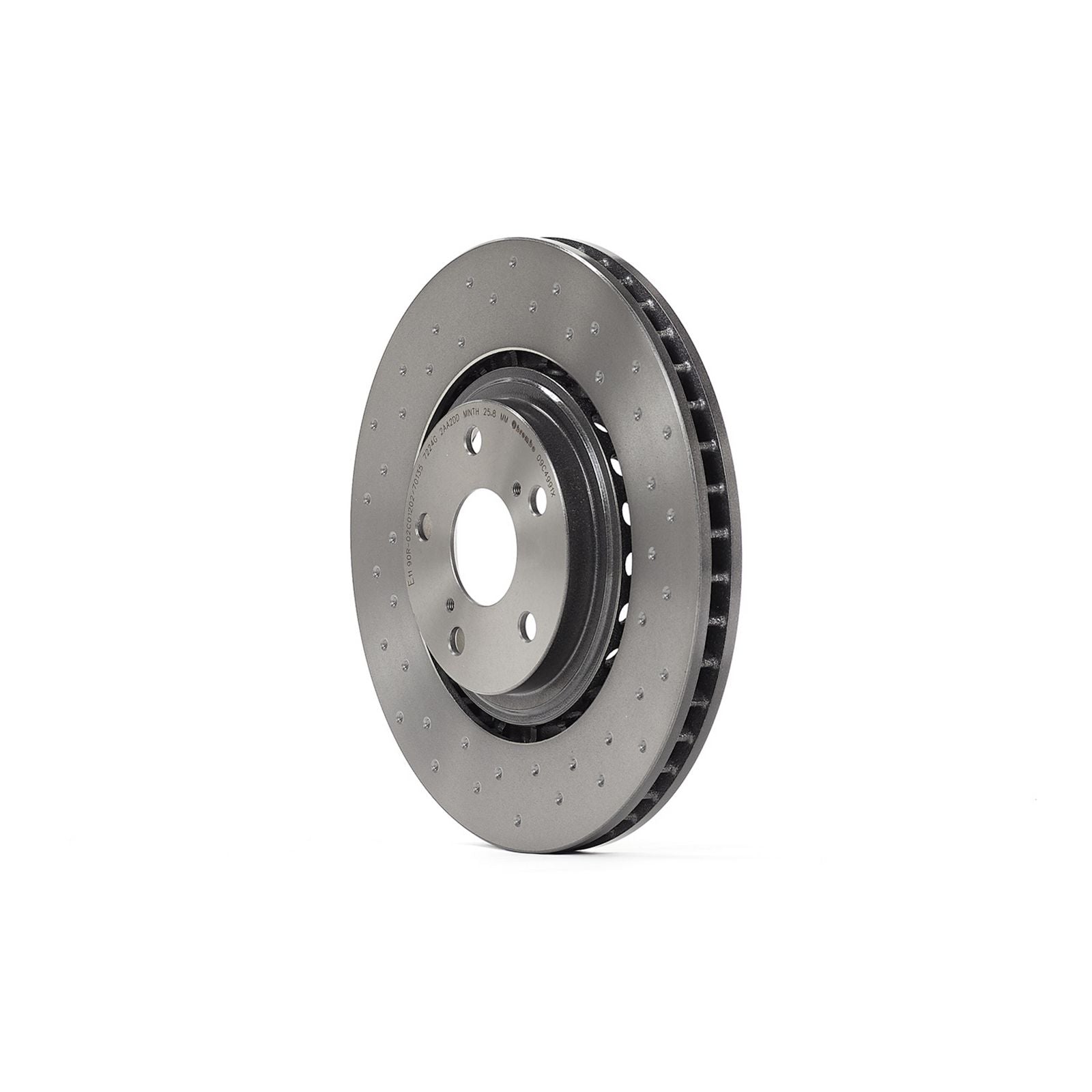 XTRA Drilled Front Disc Brake Rotor - 09.C499.1X_01