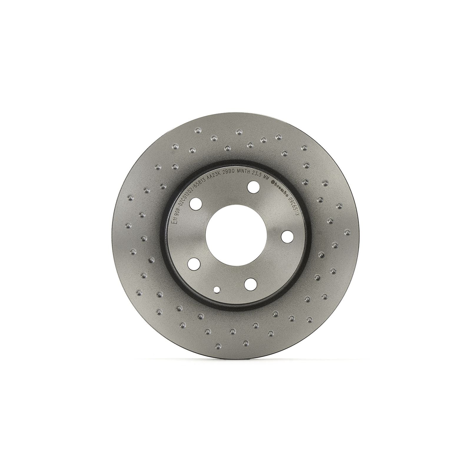 XTRA Drilled Front Disc Brake Rotor - 09.C651.1X_03