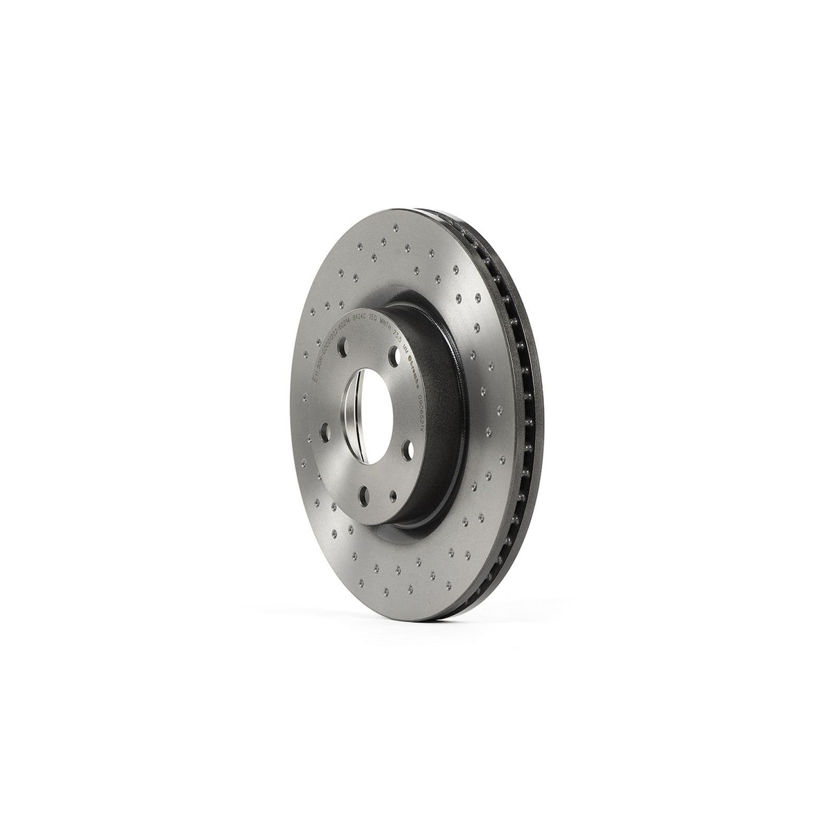 XTRA Drilled Front Disc Brake Rotor - 09.C652.1X_01