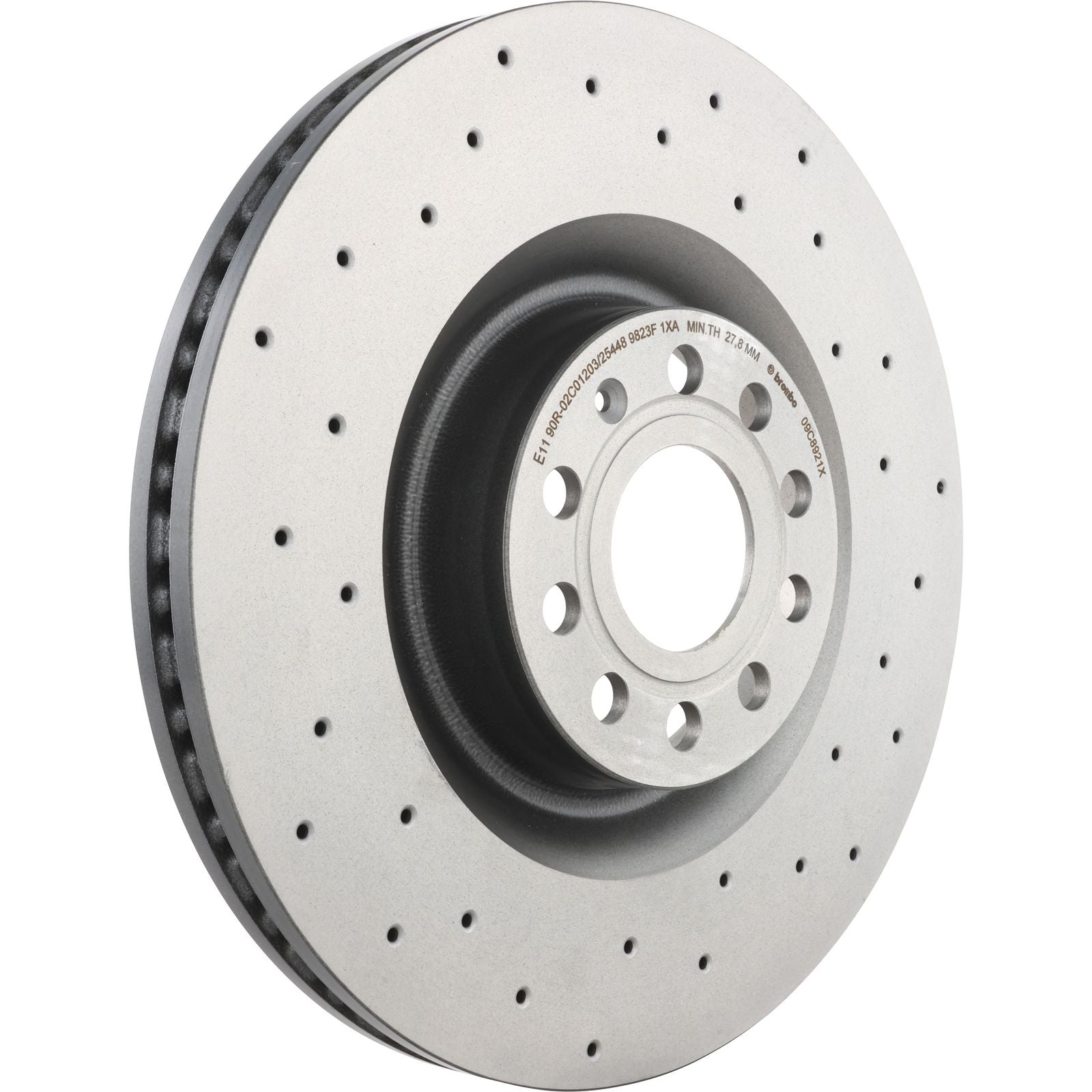 XTRA Drilled Front Disc Brake Rotor 09.C892.1X | Brembostore XTRA Drilled Front Disc Brake Rotor 09.C892.1X | Brembostore