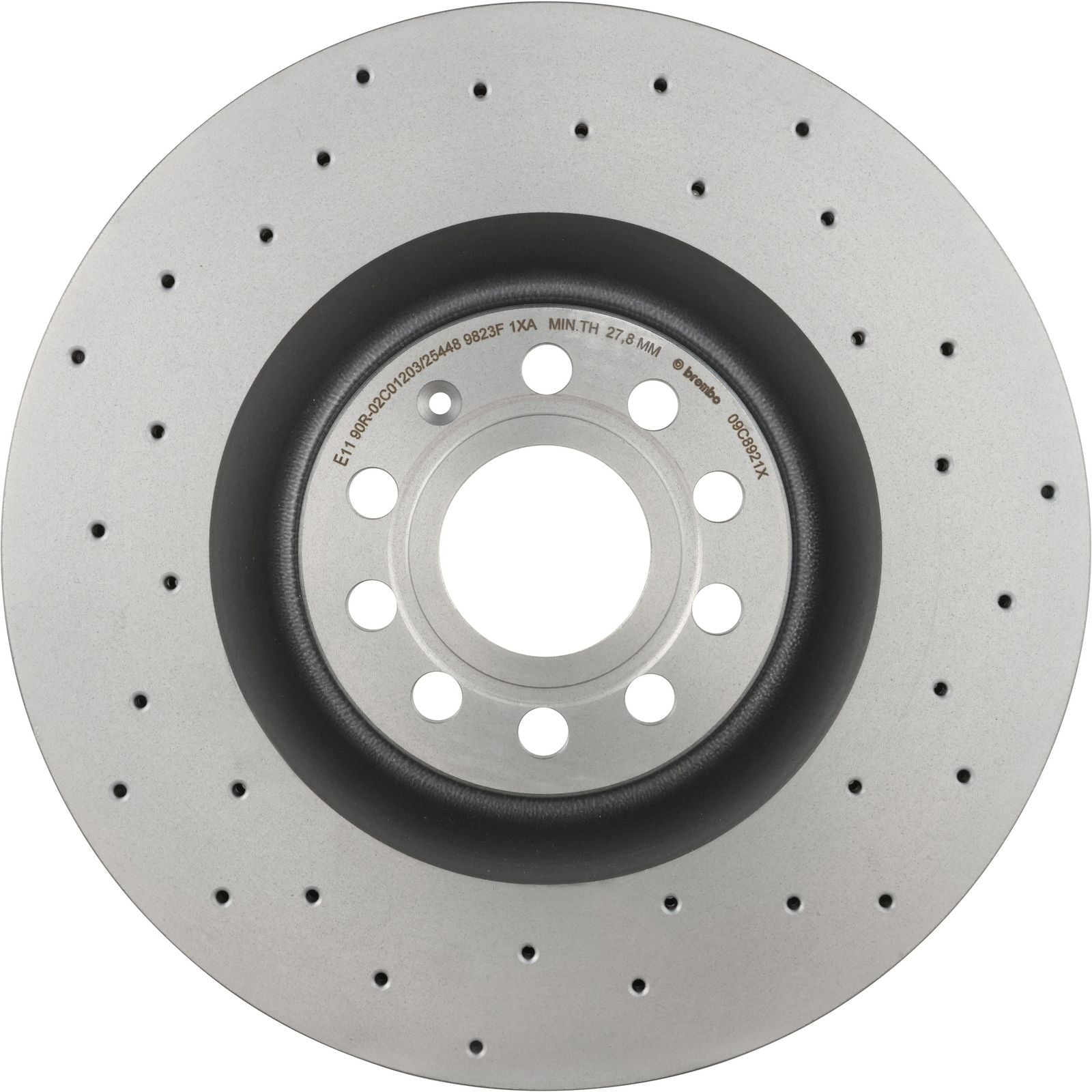 XTRA Drilled Front Disc Brake Rotor - 09.C892.1X_03