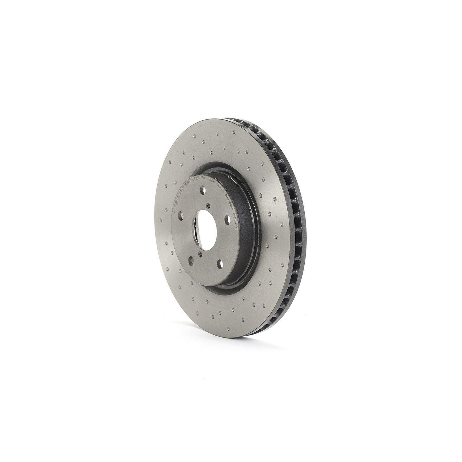 XTRA Drilled Front Disc Brake Rotor - 09.D245.1X_02