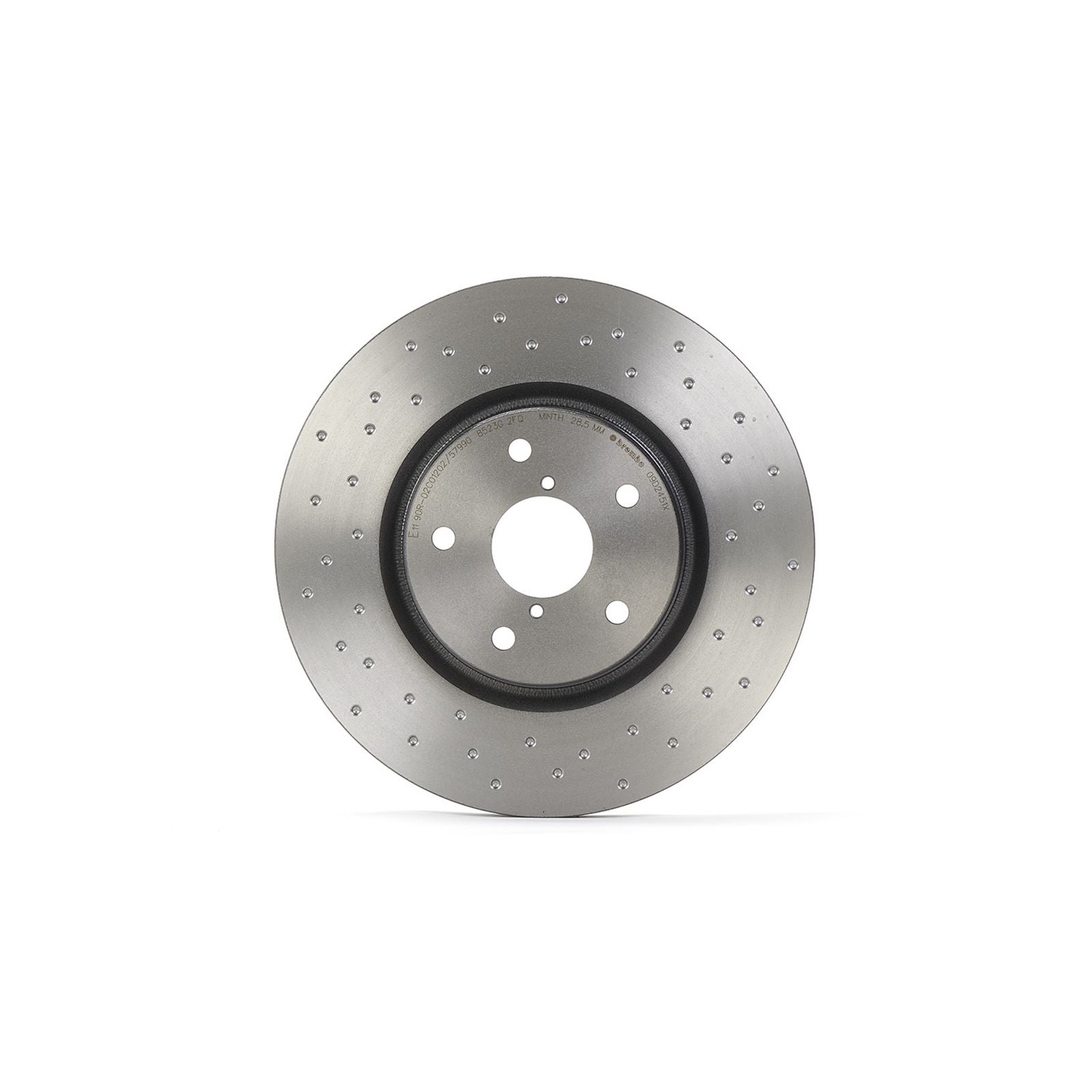 XTRA Drilled Front Disc Brake Rotor - 09.D245.1X_03