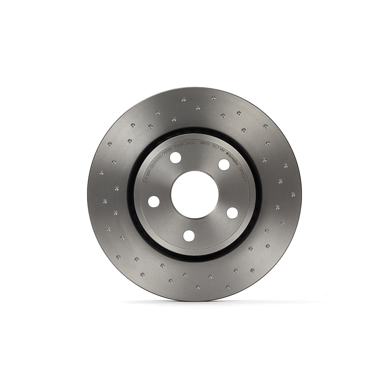 XTRA Drilled Front Disc Brake Rotor - 09.N234.1X_02