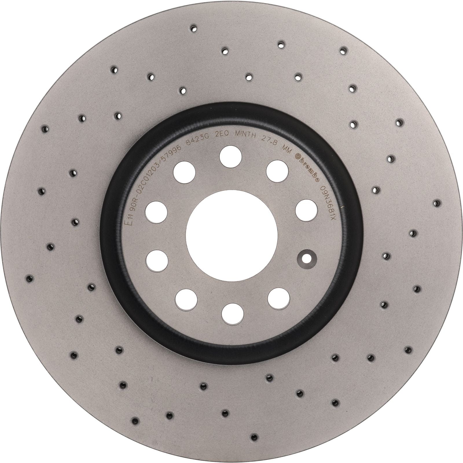 XTRA Drilled Front Disc Brake Rotor - 09.N368.1X_04