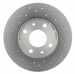 XTRA Drilled Rear Disc Brake Rotor - 08.5085.1X_06