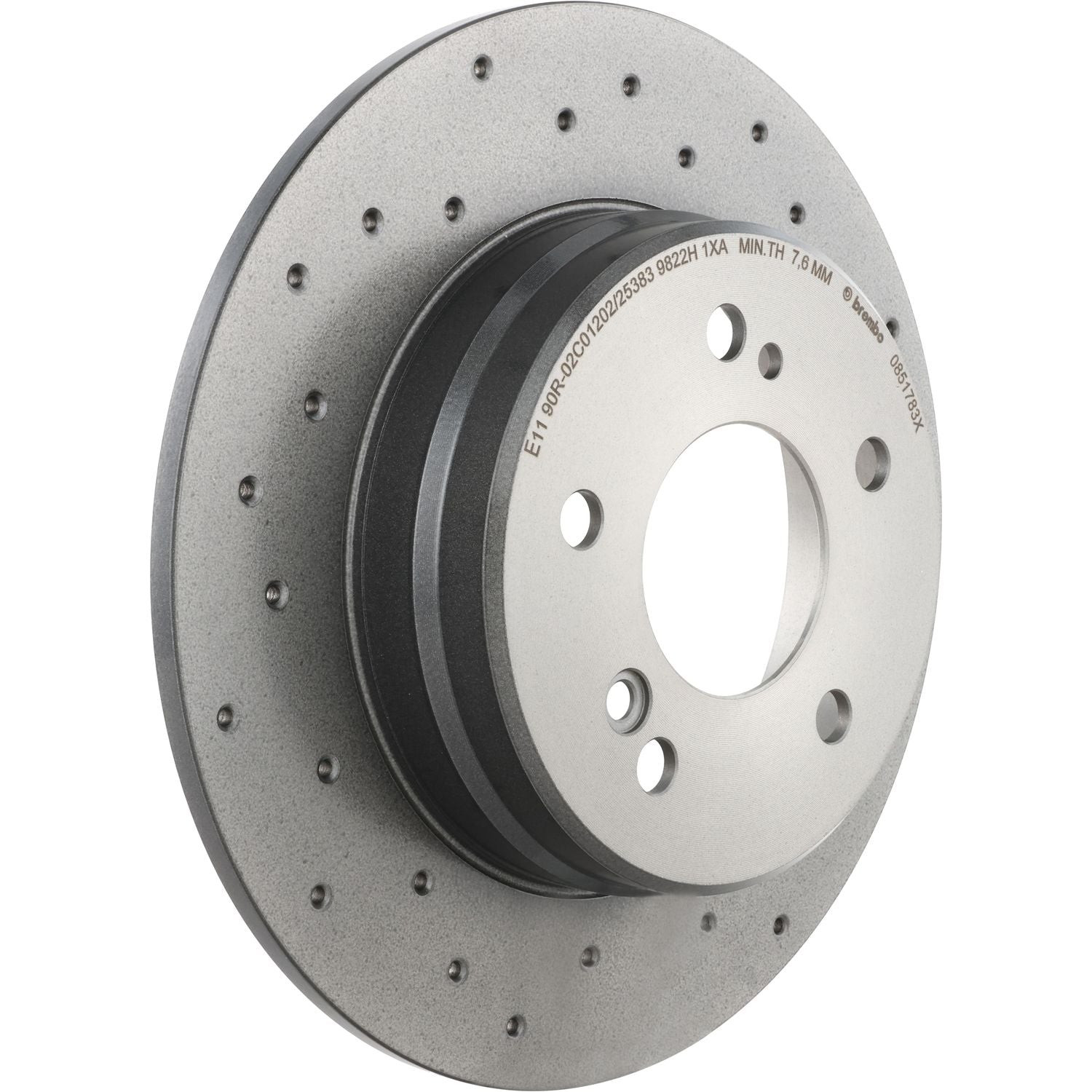 XTRA Drilled Rear Disc Brake Rotor - 08.5178.3X_03