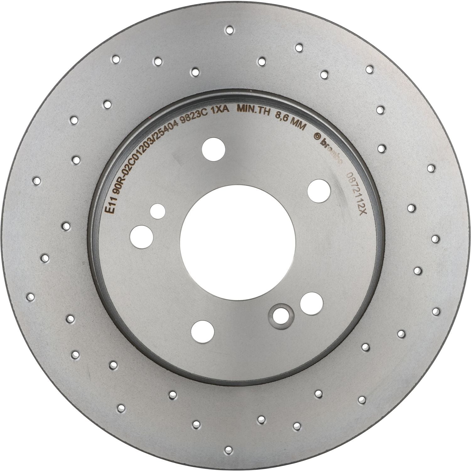 XTRA Drilled Rear Disc Brake Rotor - 08.7211.2X_01
