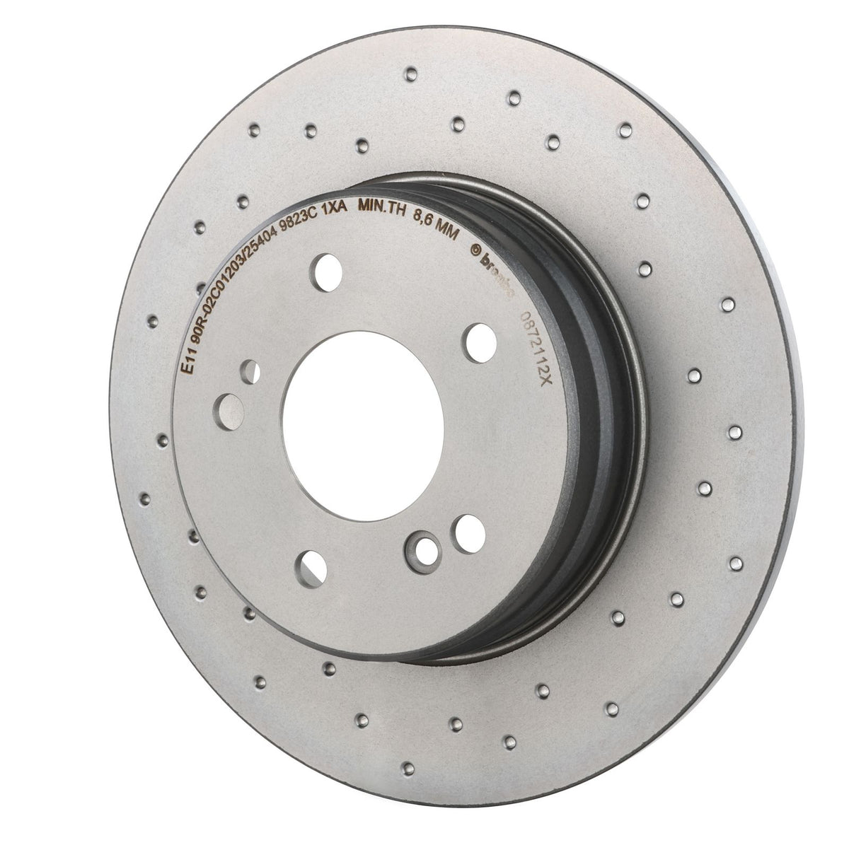 XTRA Drilled Rear Disc Brake Rotor - 08.7211.2X_10