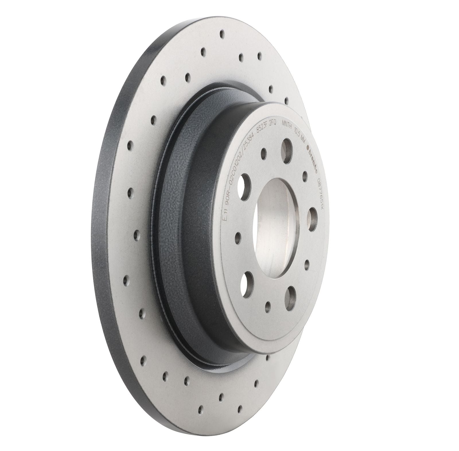 XTRA Drilled Rear Disc Brake Rotor - 08.7765.1X_27