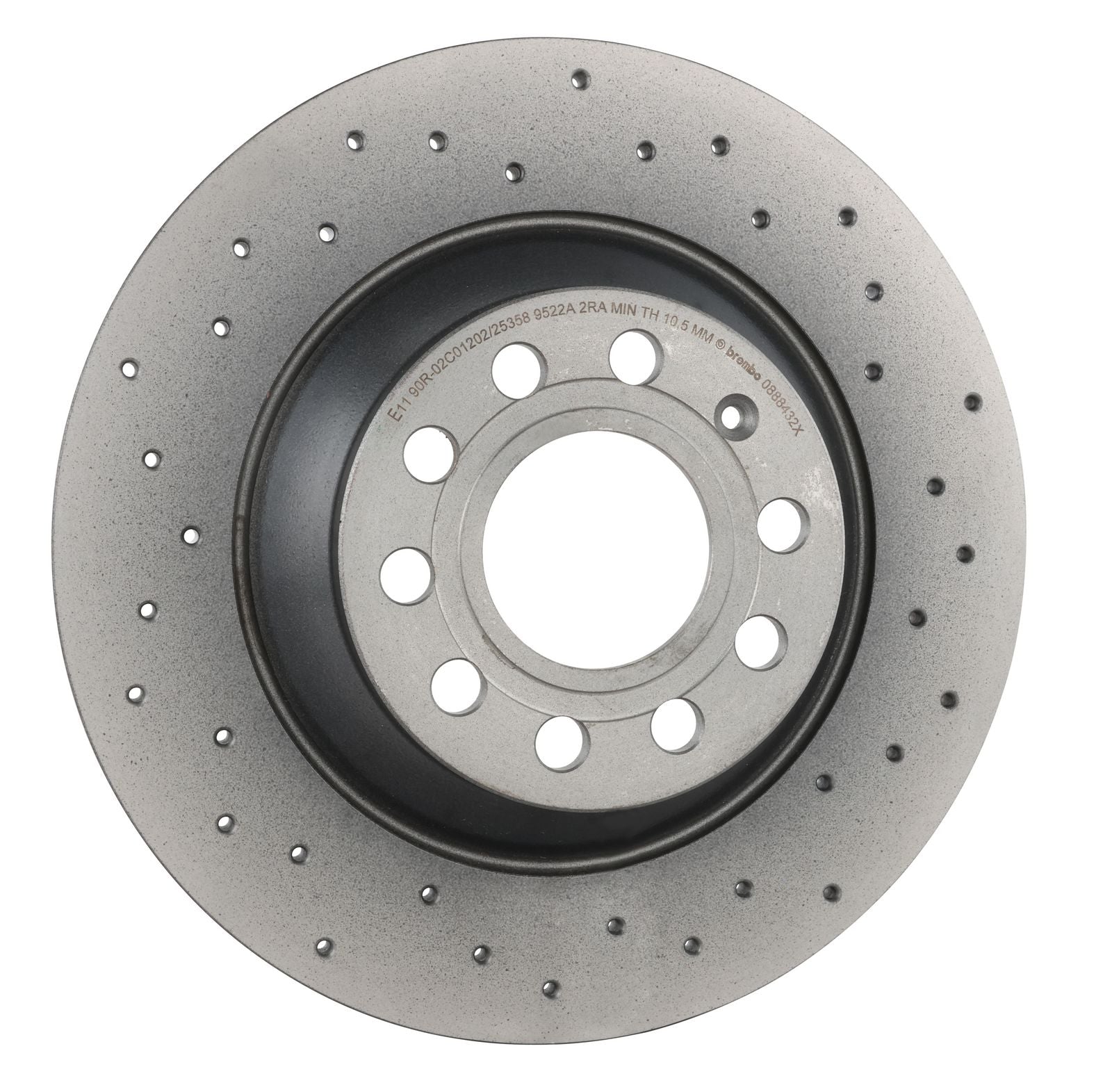 XTRA Drilled Rear Disc Brake Rotor - 08.8843.2X_30