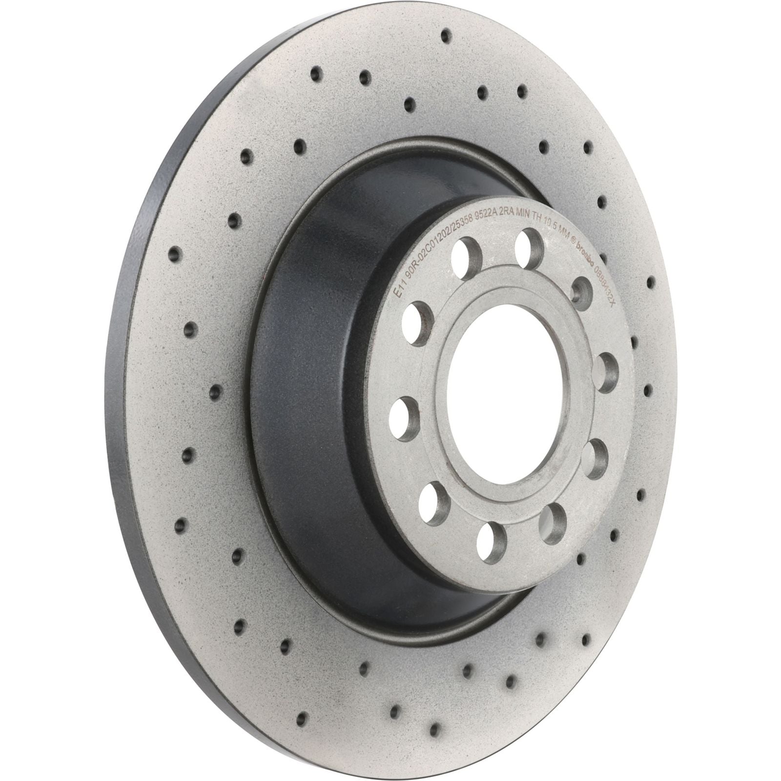 XTRA Drilled Rear Disc Brake Rotor - 08.8843.2X_05